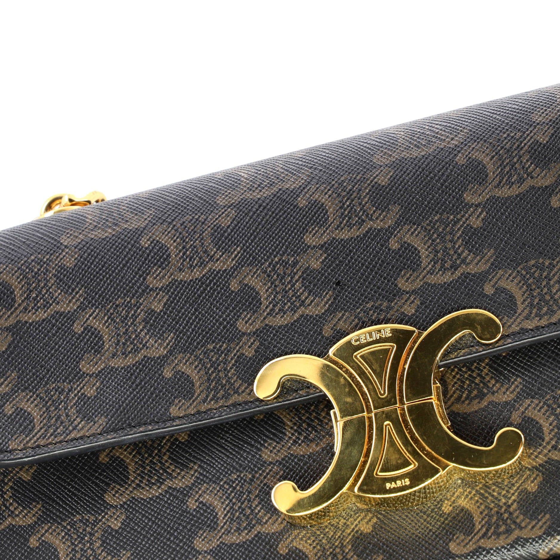 Celine Triomphe Chain Shoulder Bag Size ONE SIZE - 7 Thumbnail