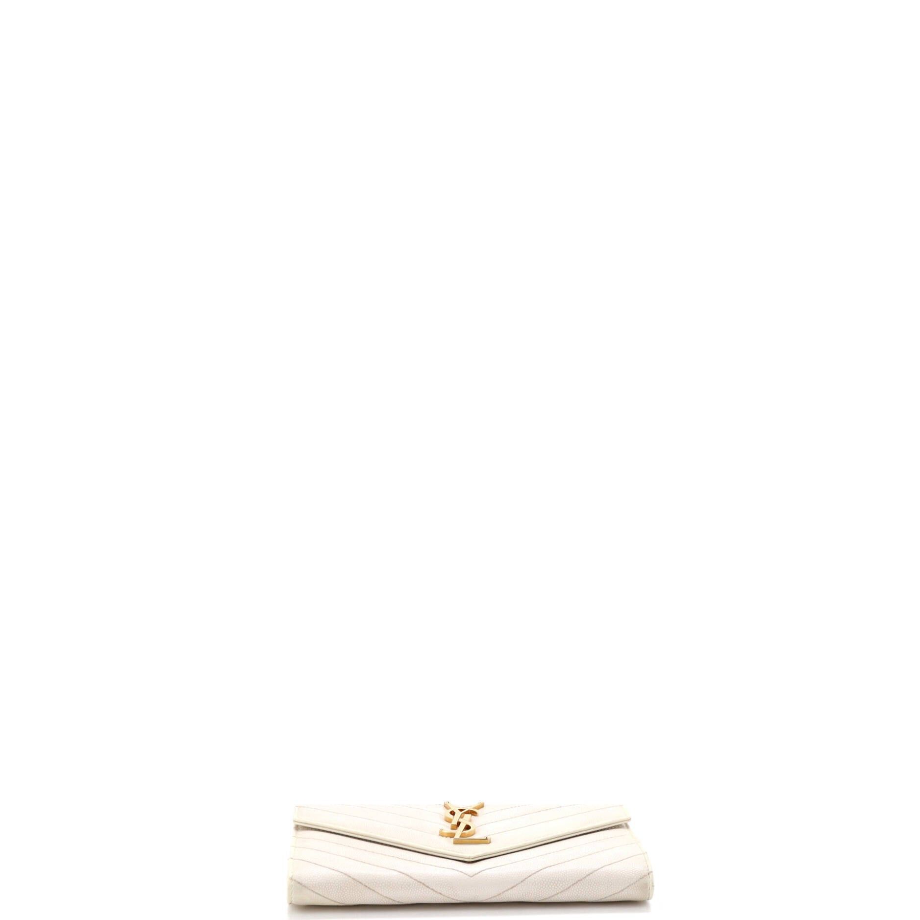 Saint Laurent Paris Classic Monogram Flap Wallet Size ONE SIZE - 4 Thumbnail