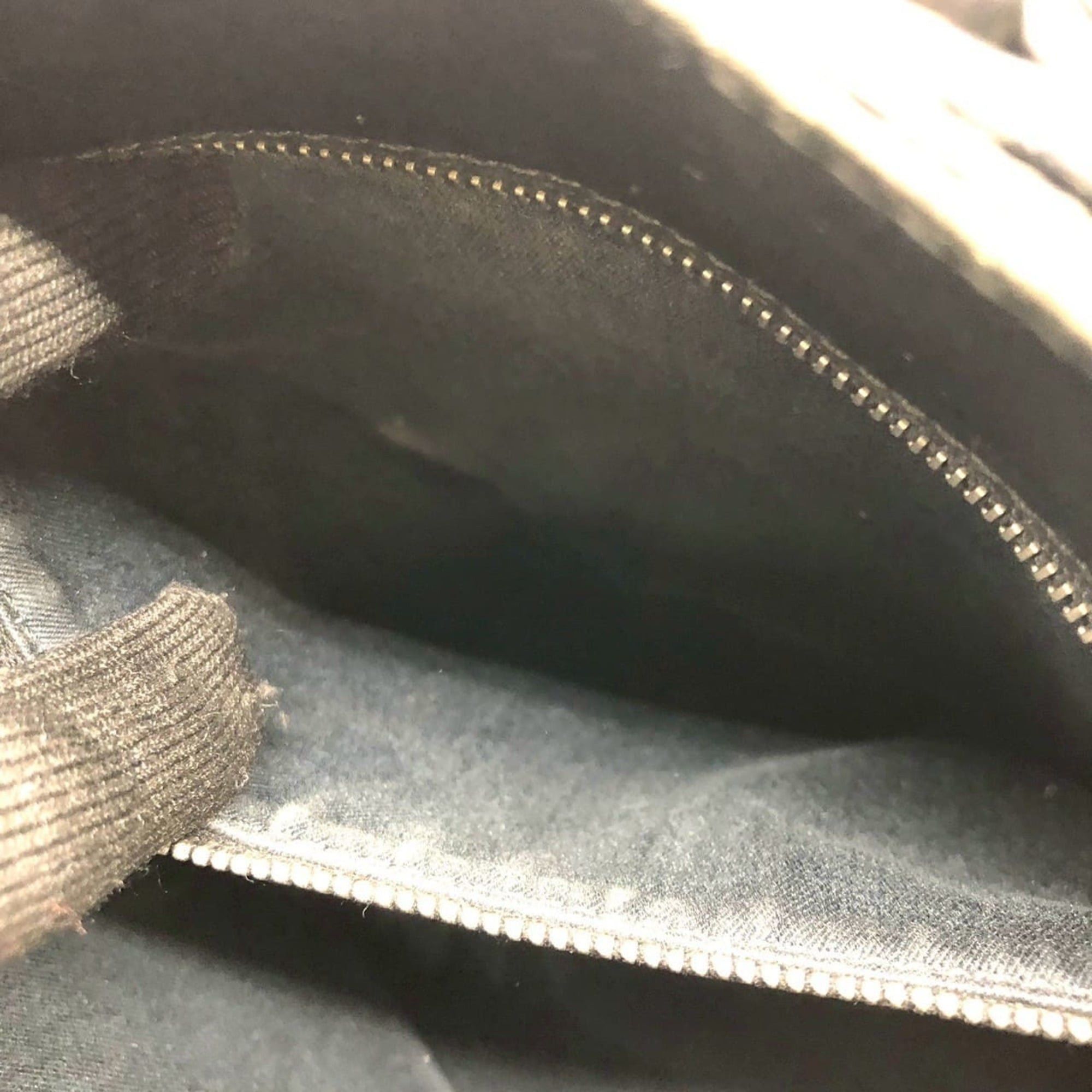 Gucci GUCCI 107757 GG Canvas Tote Bag Handbag Leather Black Women's Size ONE SIZE - 10 Thumbnail