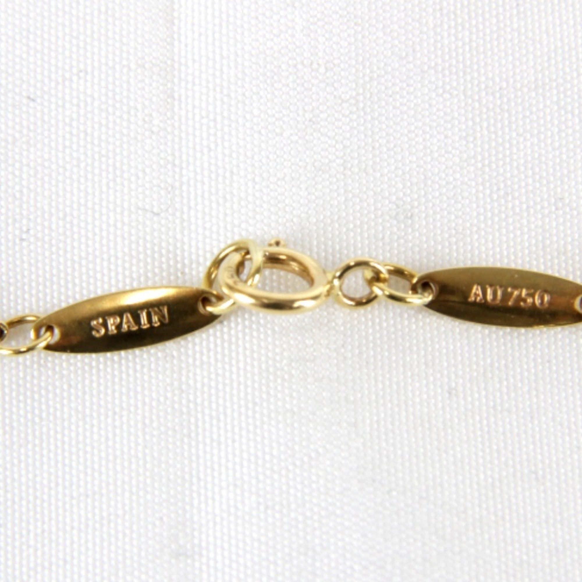 Tiffany & Co. TIFFANY&Co. Au750 Elsa Peretti 18K Bean Necklace 3.6g Size ONE SIZE - 7 Thumbnail