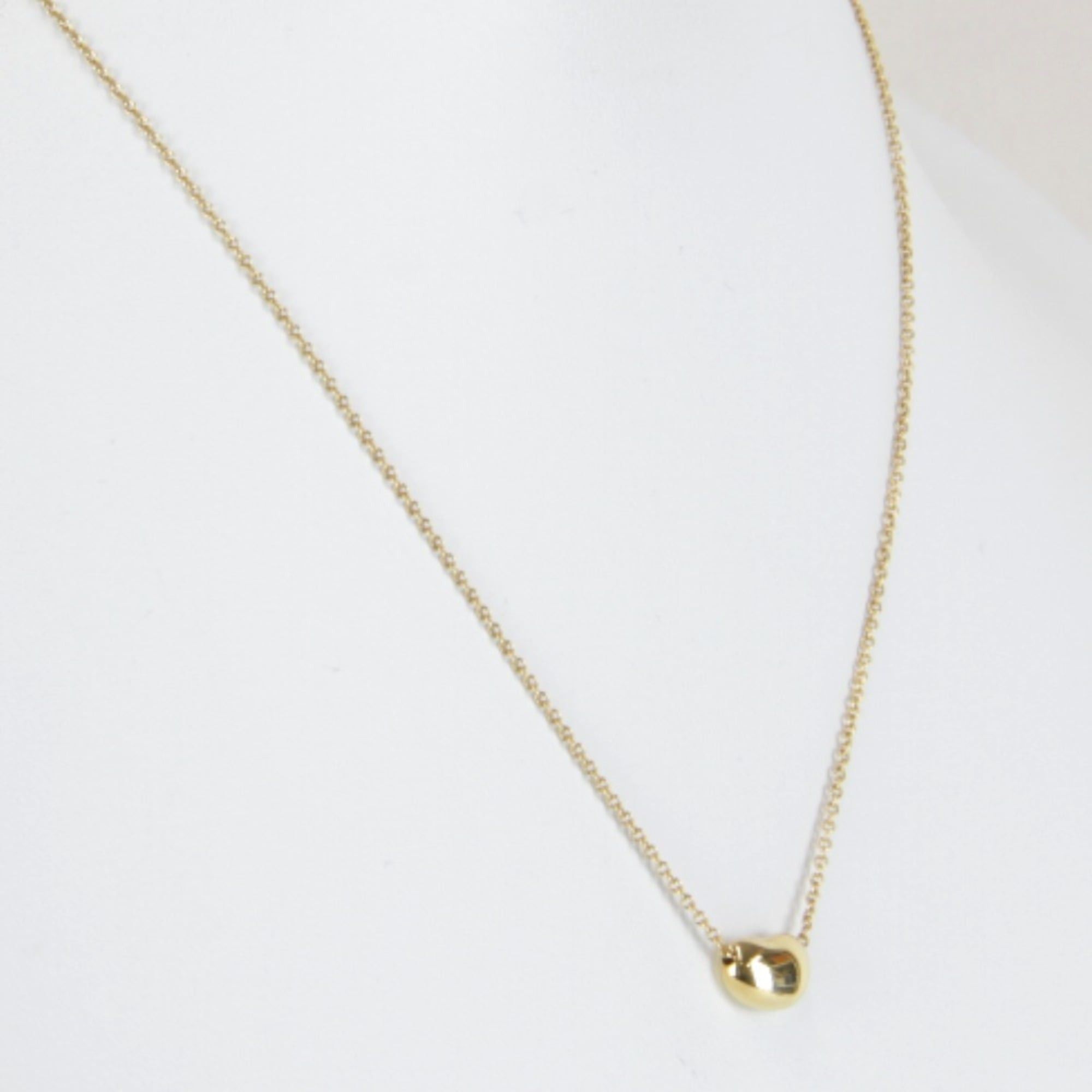 Tiffany & Co. TIFFANY&Co. Au750 Elsa Peretti 18K Bean Necklace 3.6g Size ONE SIZE - 2 Thumbnail
