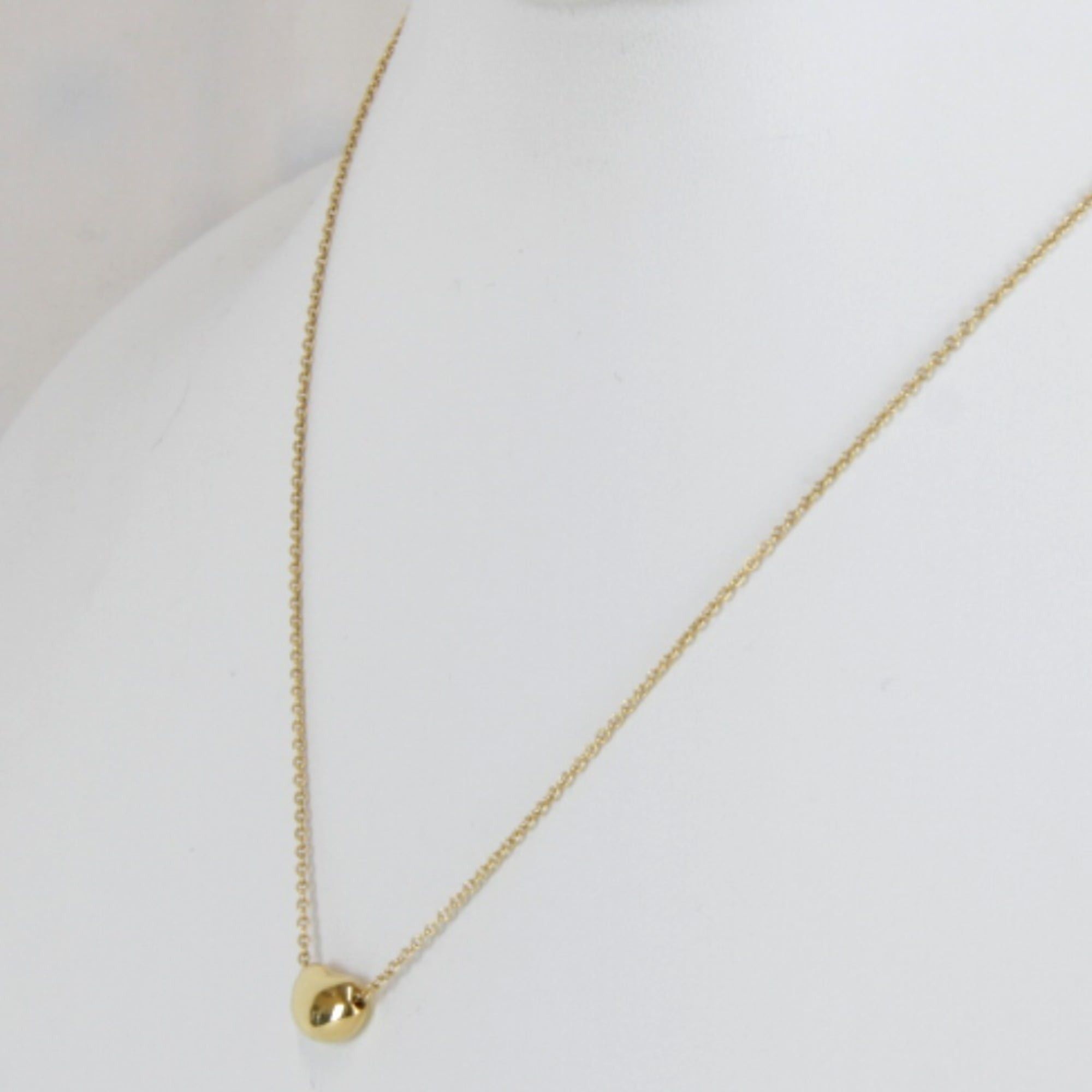 Tiffany & Co. TIFFANY&Co. Au750 Elsa Peretti 18K Bean Necklace 3.6g Size ONE SIZE - 3 Thumbnail