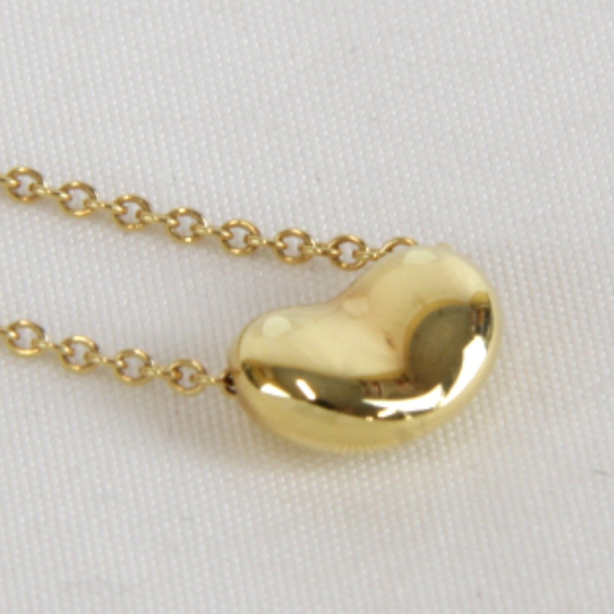 Tiffany & Co. TIFFANY&Co. Au750 Elsa Peretti 18K Bean Necklace 3.6g Size ONE SIZE - 5 Thumbnail