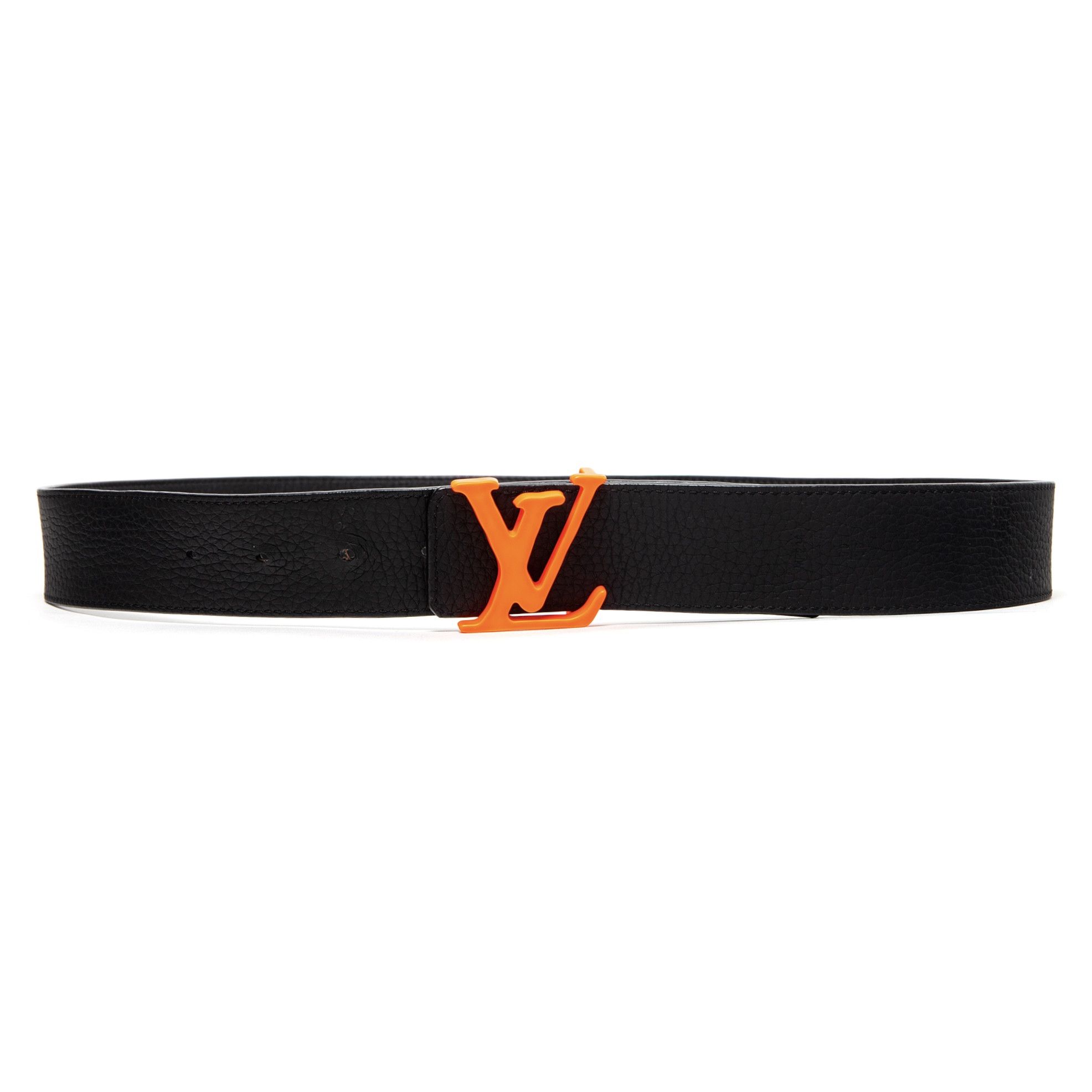Louis Vuitton Initials Shape Belt Monogram 40MM Absolute Black (Orange Bu Size ONE SIZE - 3 Thumbnail