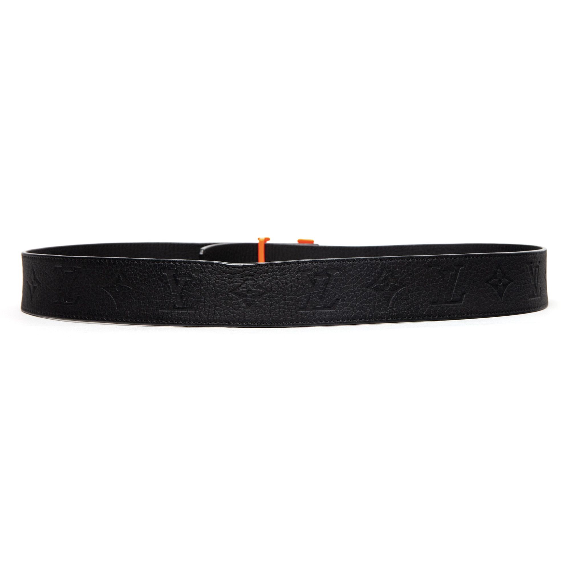 Louis Vuitton Initials Shape Belt Monogram 40MM Absolute Black (Orange Bu Size ONE SIZE - 2 Thumbnail