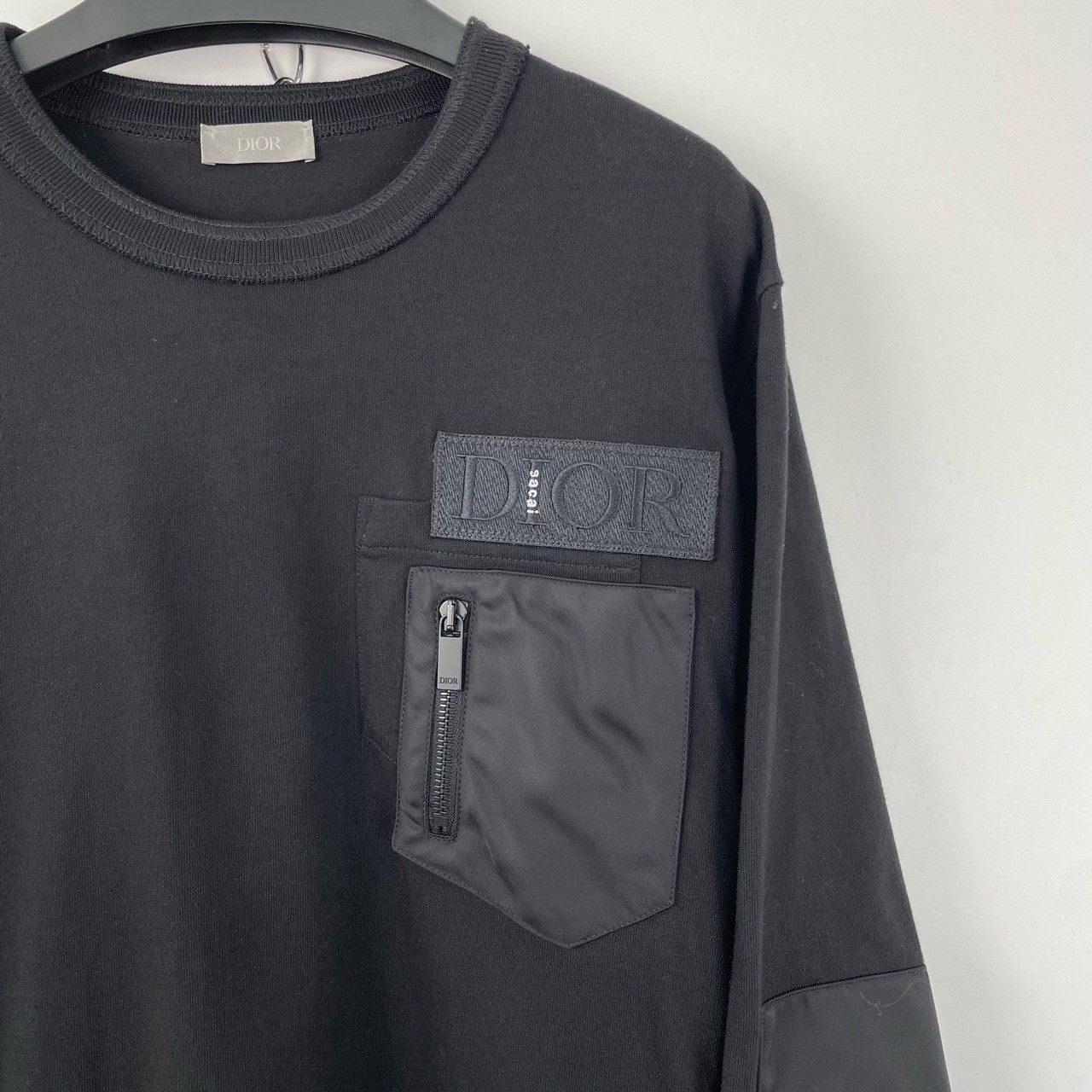 Sacai Dior x Sacai Men's Long-Sleeve Top Size US XS / EU 42 / 0 - 3 Thumbnail
