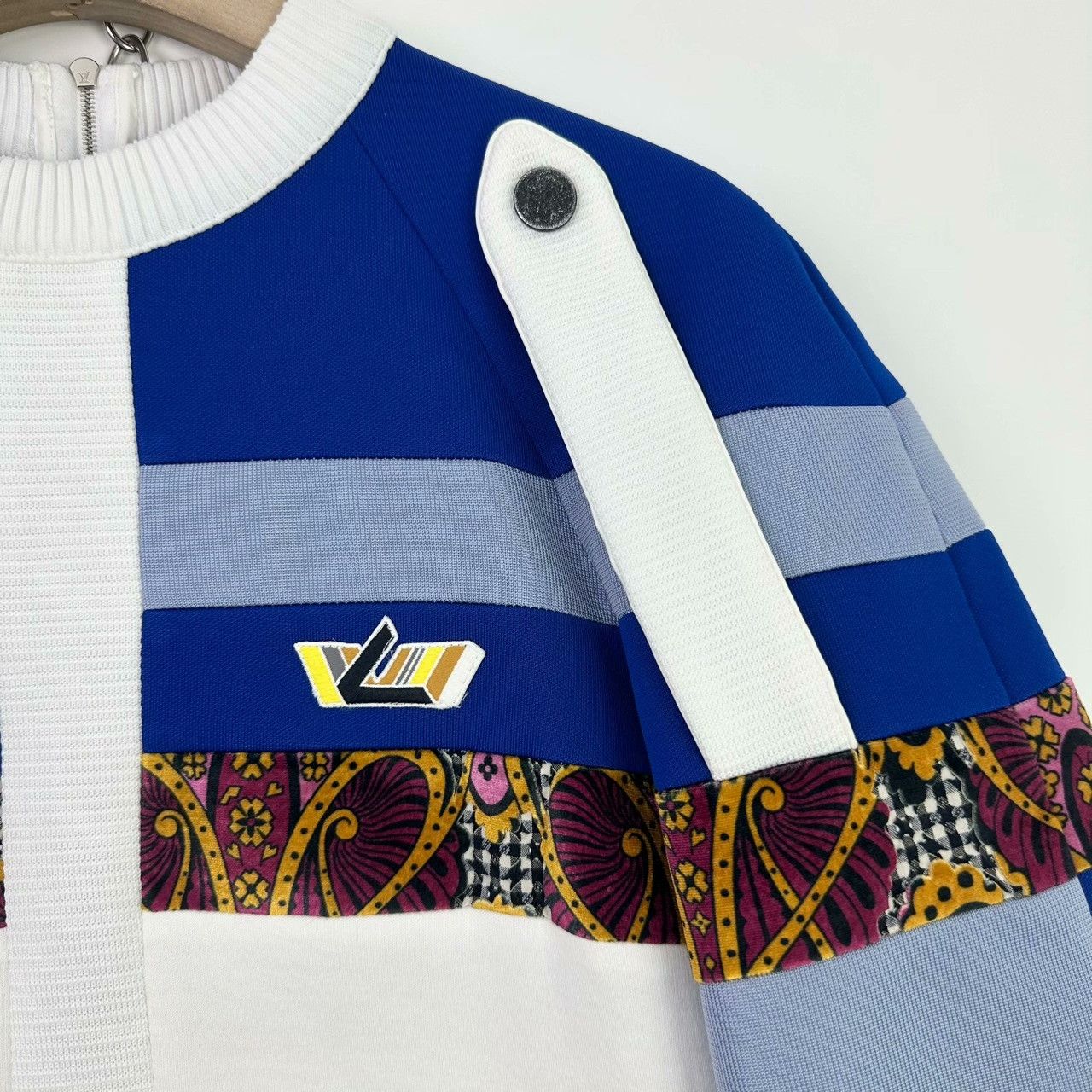 Louis Vuitton Louis Vuitton Colorblock Zip Raglan Sweatshirt Size S / US 4 / IT 40 - 3 Thumbnail