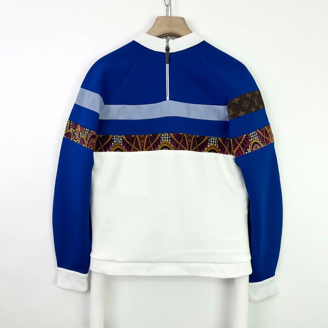 Louis Vuitton Louis Vuitton Colorblock Zip Raglan Sweatshirt Size S / US 4 / IT 40 - 2 Thumbnail