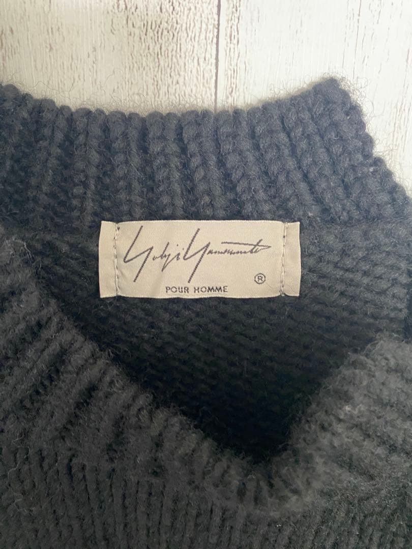 Yohji Yamamoto Yohji Yamamoto Strap Detail Oversize Sweater Size US L / EU 52-54 / 3 - 4 Thumbnail