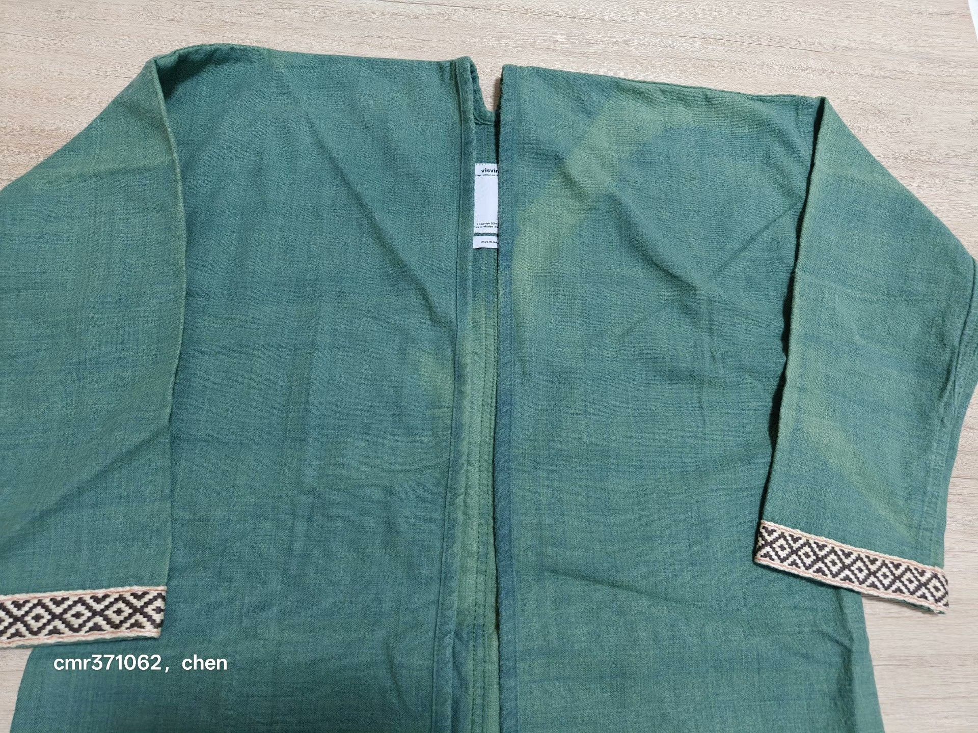 Visvim visvim 16aw Sanjuro Green Coat Size US M / EU 48-50 / 2 - 2 Thumbnail