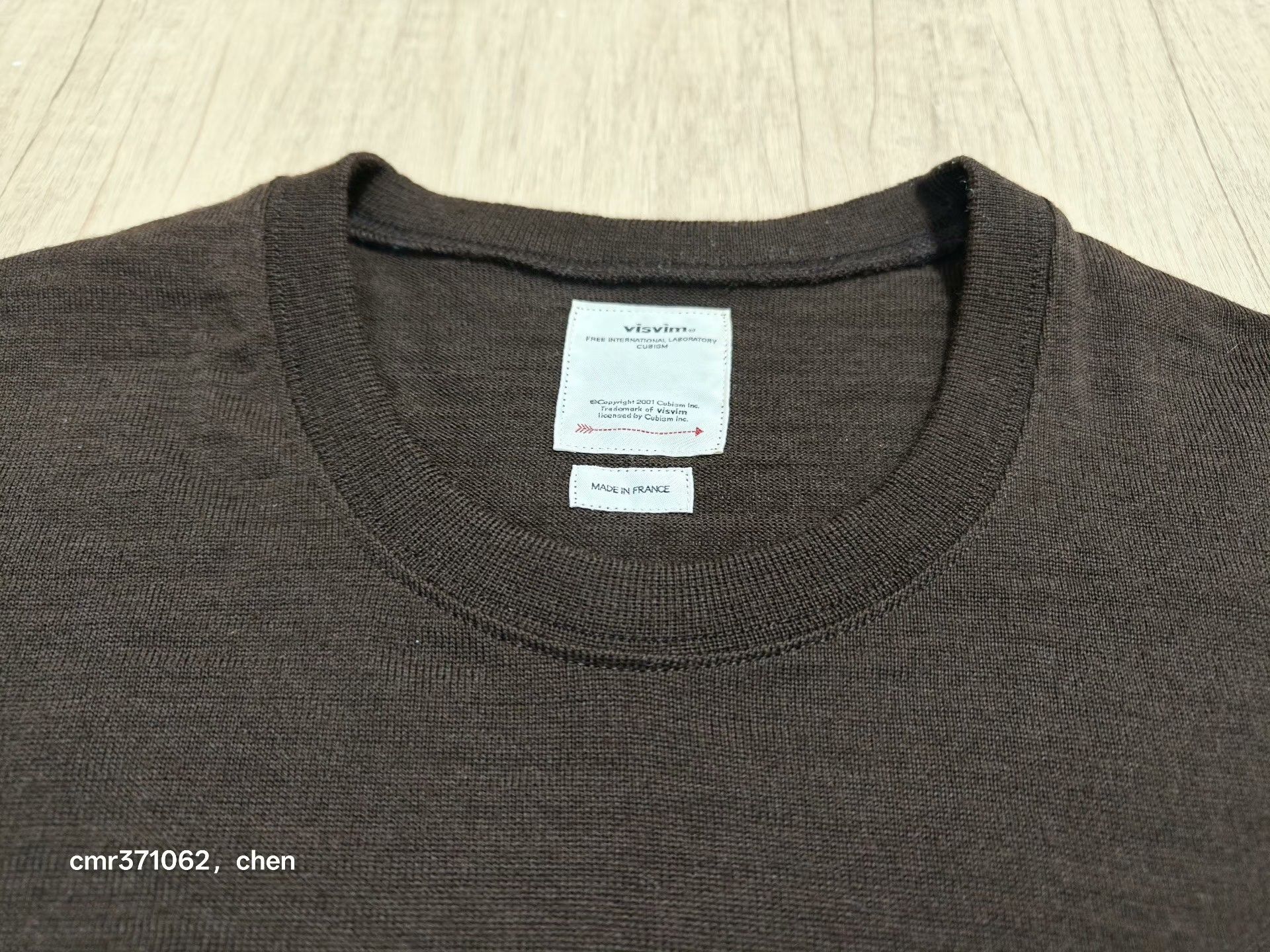Visvim VISVIM 18AW JUMBO CREWNECK SWEATER Size US XL / EU 56 / 4 - 2 Thumbnail