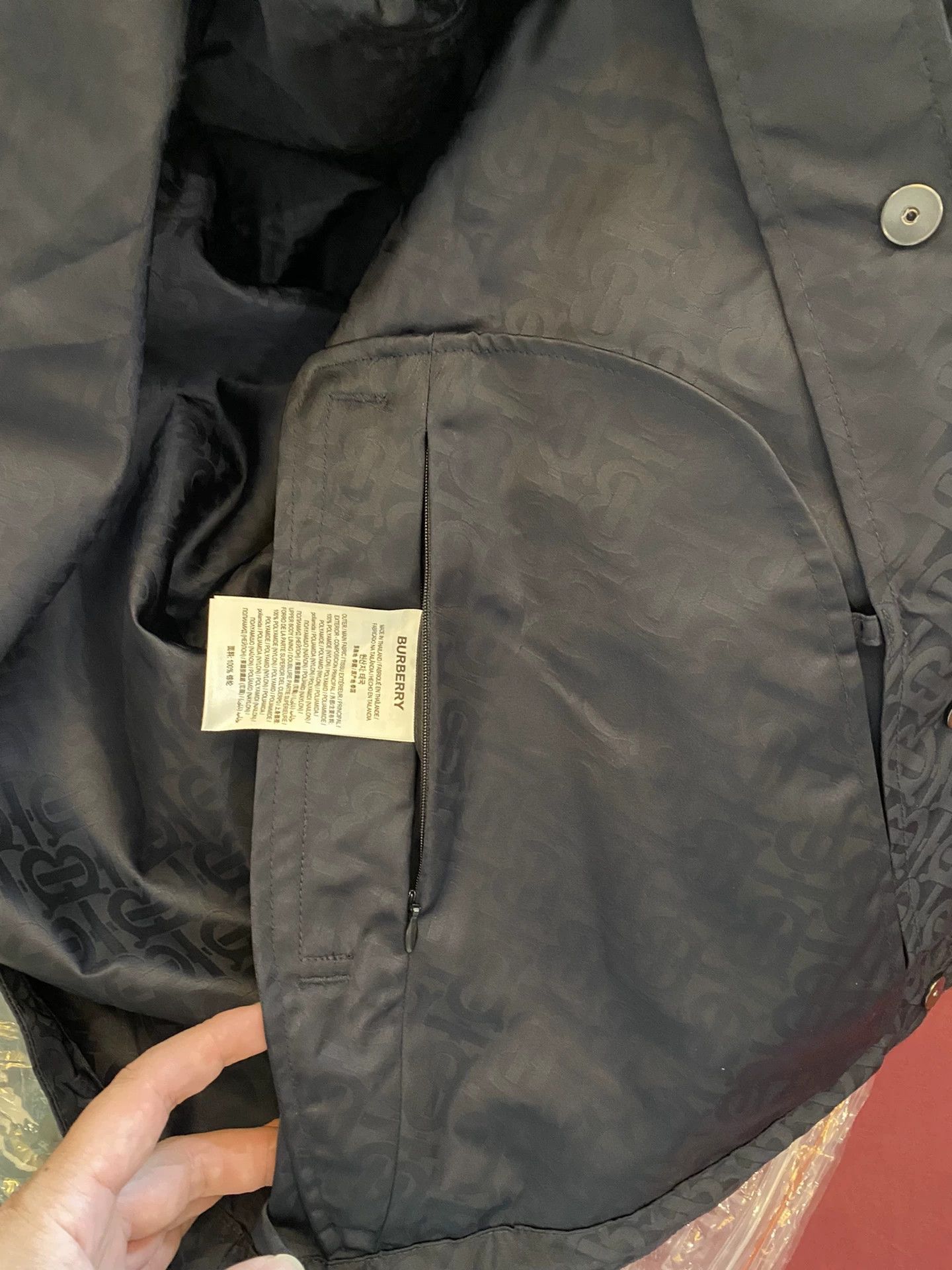 Burberry Burberry TB Logo Blue Jacket Size US XS / EU 42 / 0 - 8 Thumbnail