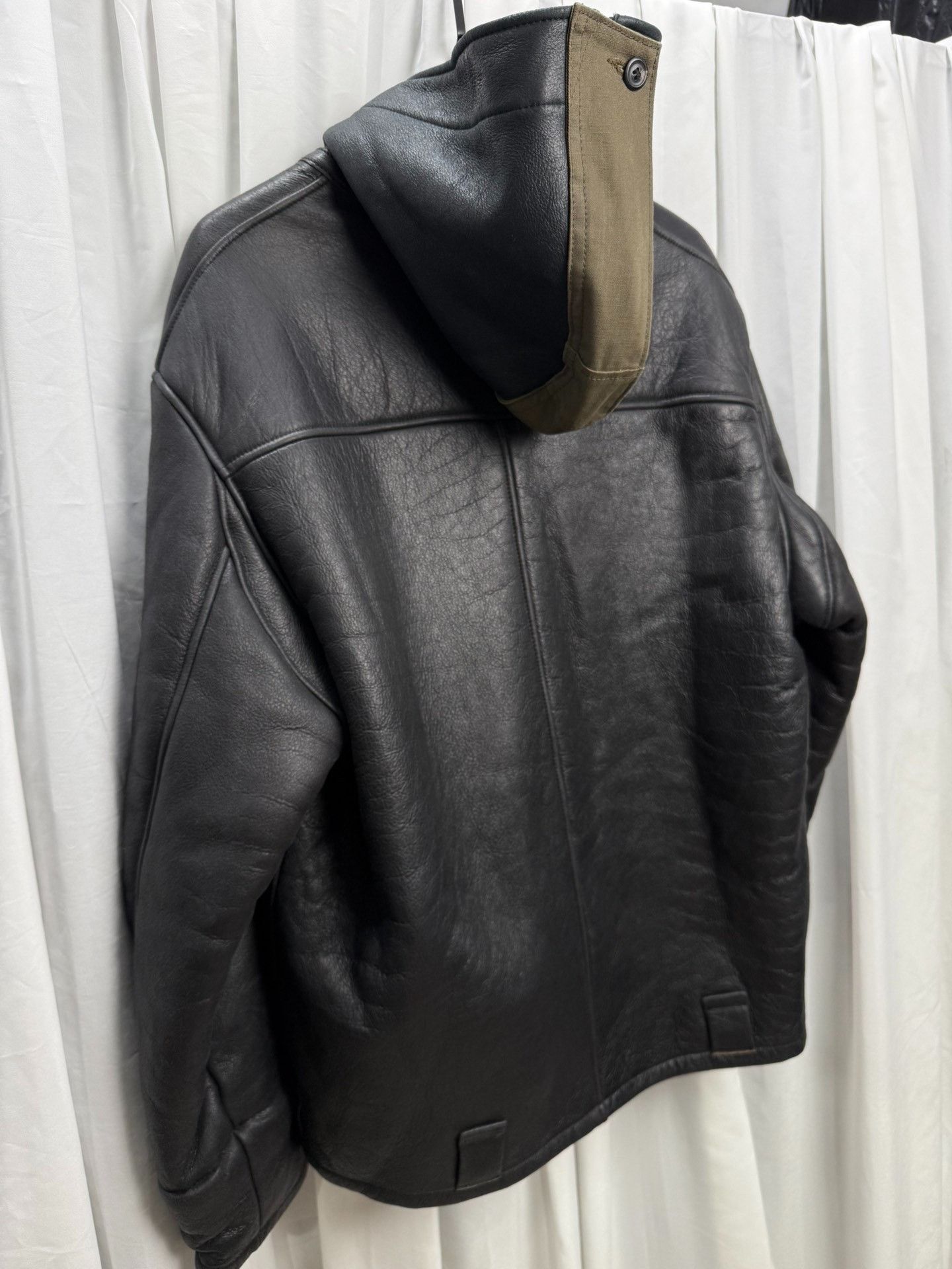 Our Legacy Our Legacy Black Leather Fur Coat Size US M / EU 48-50 / 2 - 5 Thumbnail