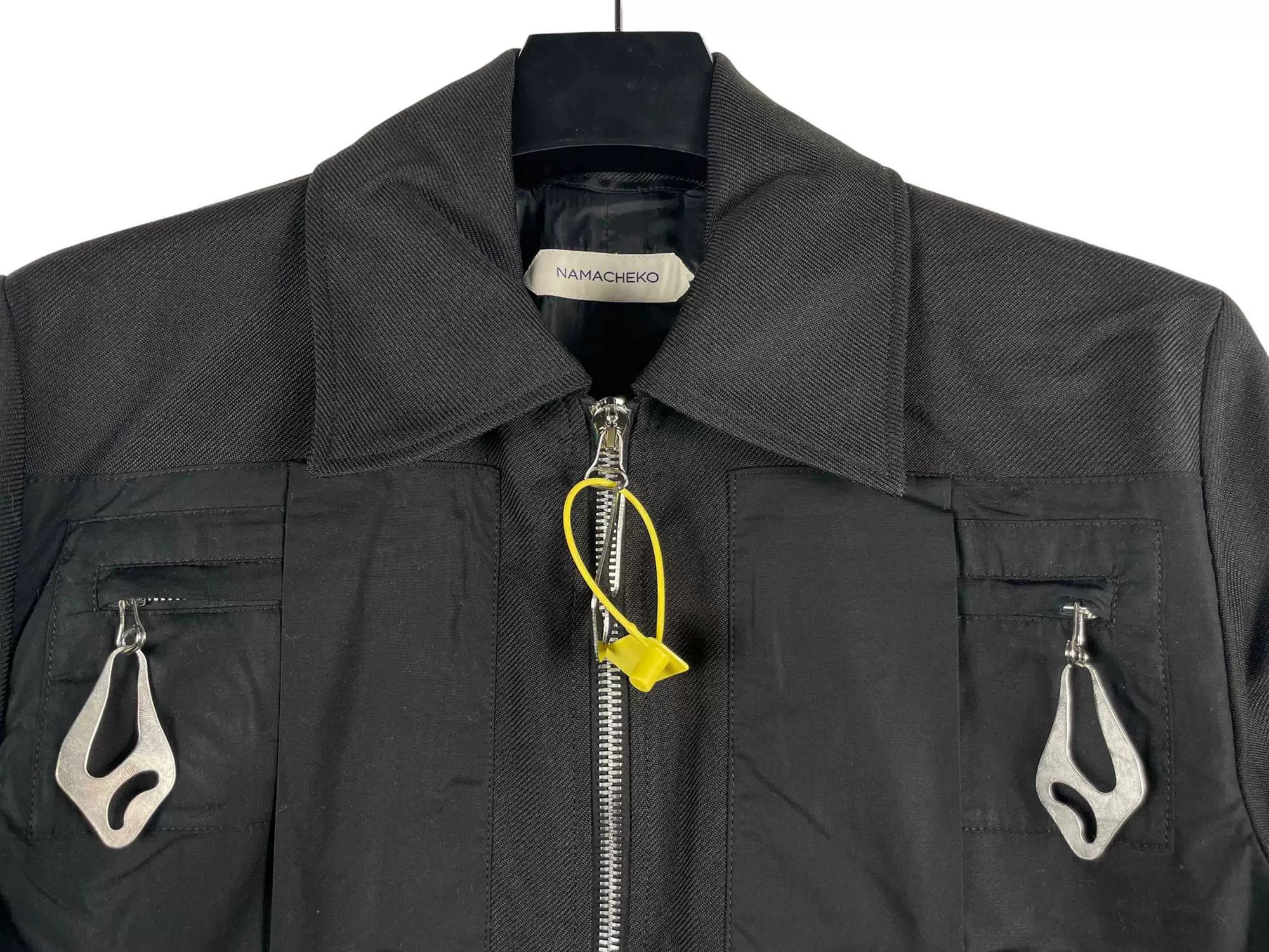 Namacheko Namacheko 21FW Black Silver Pendant Jacket Size US M / EU 48-50 / 2 - 5 Thumbnail