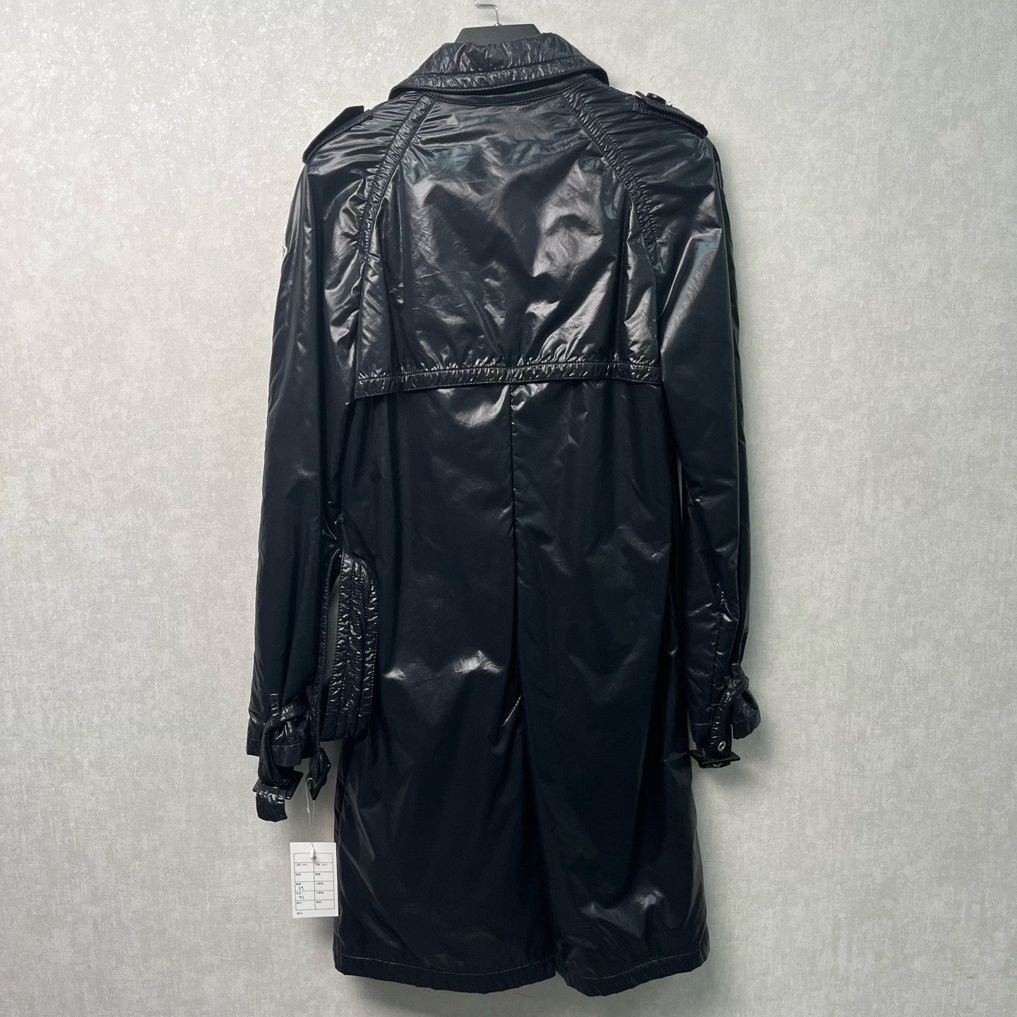 Moncler Moncler Black Mid-Length Women's Trench Size XS / US 0-2 / IT 36-38 - 2 Thumbnail