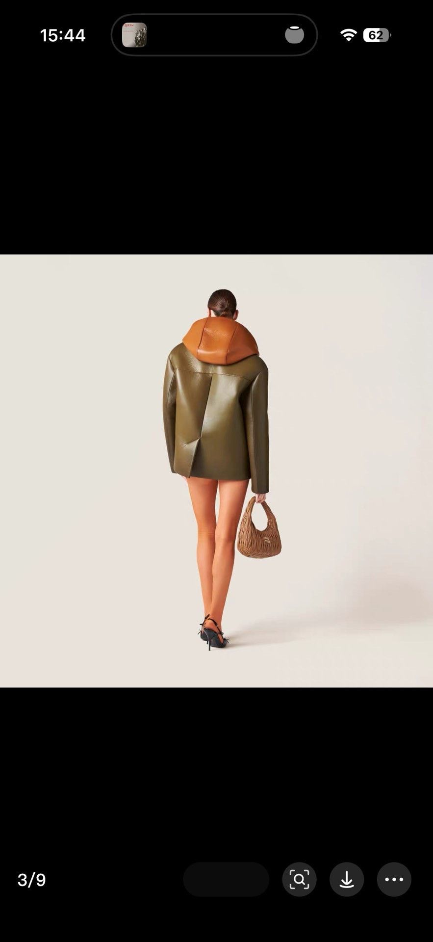 Miu Miu MIU MIU 24SS Leather Blazer Size US XS / EU 42 / 0 - 9 Thumbnail