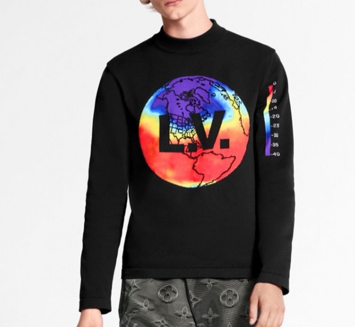 Louis Vuitton Louis Vuitton Men's Slim Logo Sweater Size US L / EU 52-54 / 3 - 6 Thumbnail