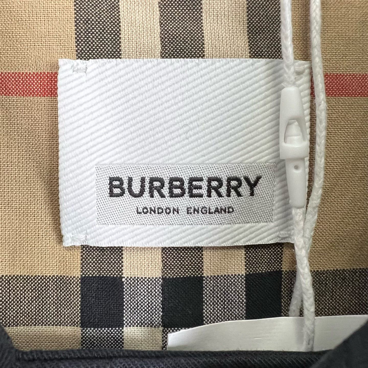 Burberry Burberry Black Logo Mid-Length Windbreaker Size US M / EU 48-50 / 2 - 4 Thumbnail