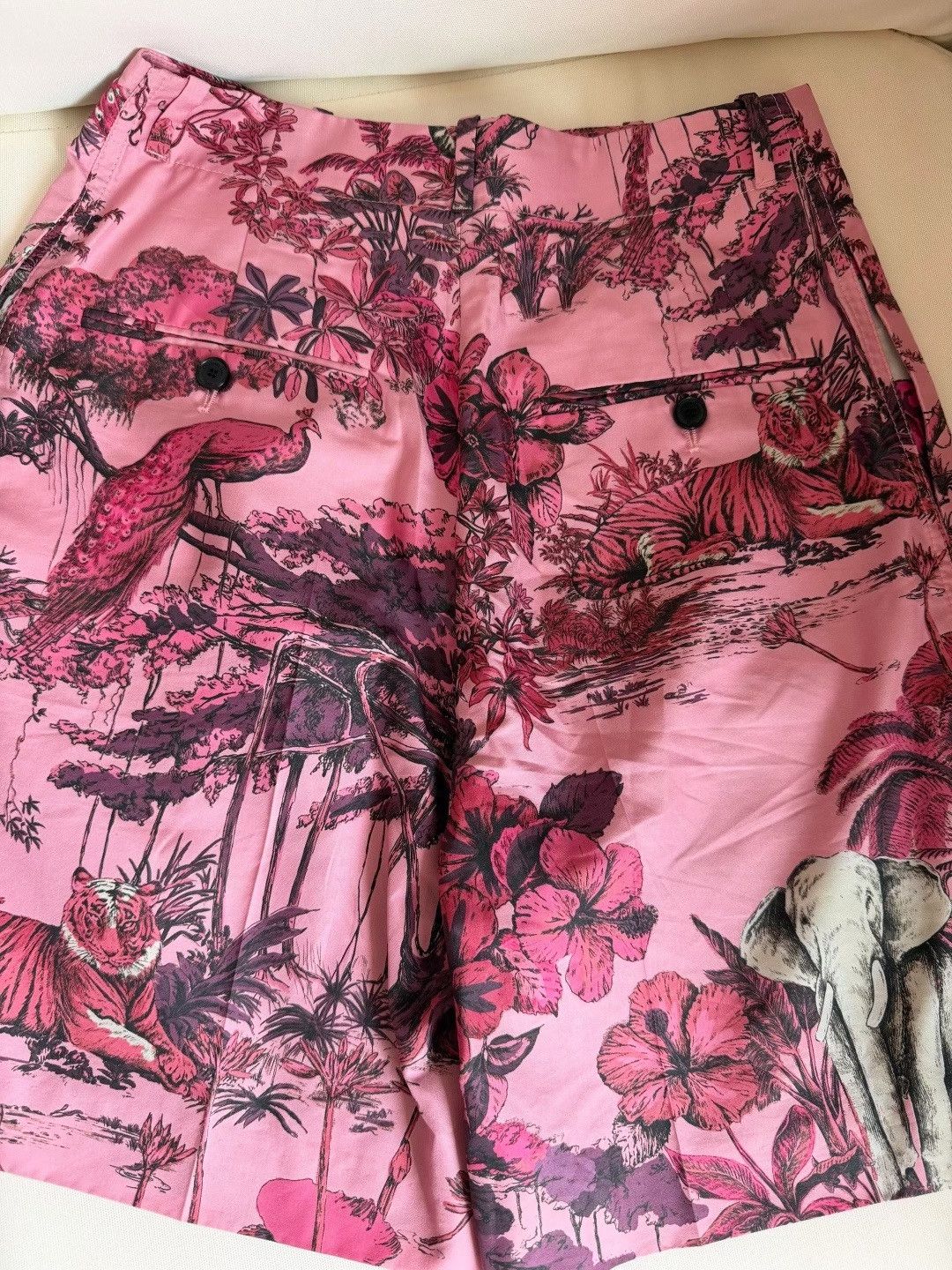 Dior Dior Zoo Collection Resort Print Shorts Size 34" / US 12 / IT 48 - 8 Thumbnail