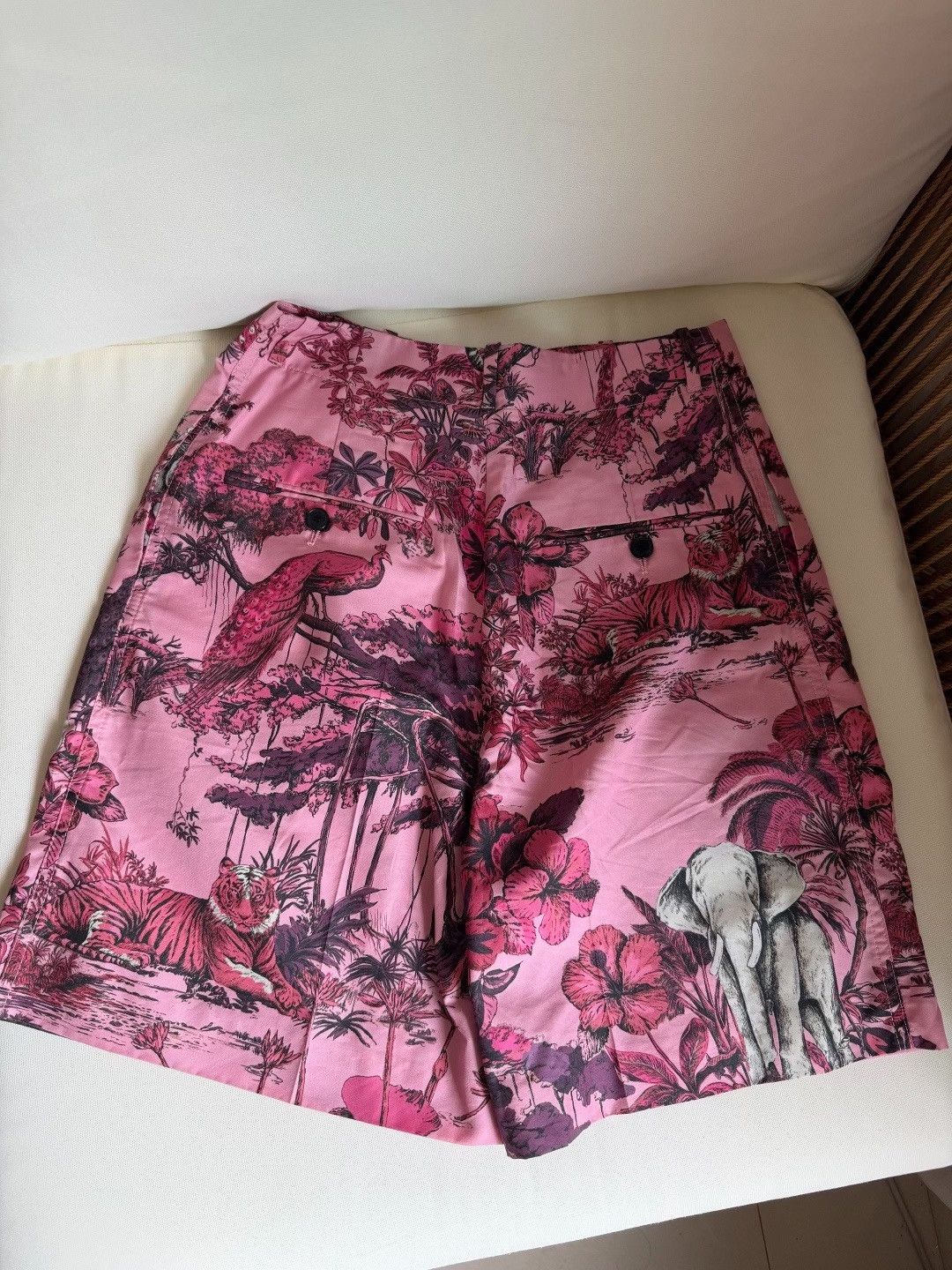 Dior Dior Zoo Collection Resort Print Shorts Size 34" / US 12 / IT 48 - 7 Thumbnail