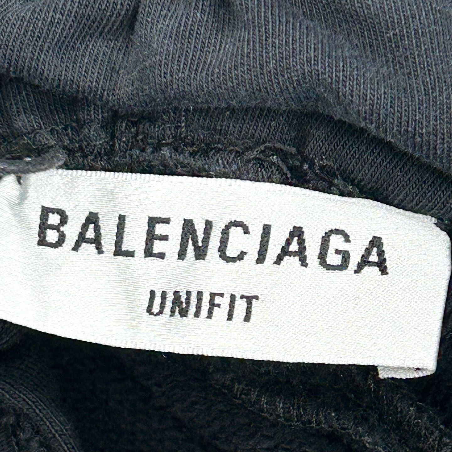 Balenciaga Balenciaga Black Double Waist Pleated Sweatpants Size US 33 - 3 Thumbnail