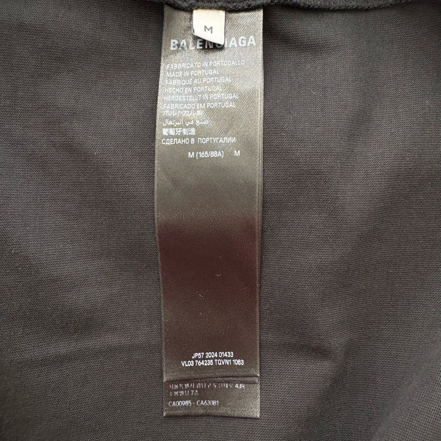 Balenciaga Balenciaga Reflective 3M Logo T-Shirt Size US M / EU 48-50 / 2 - 5 Thumbnail
