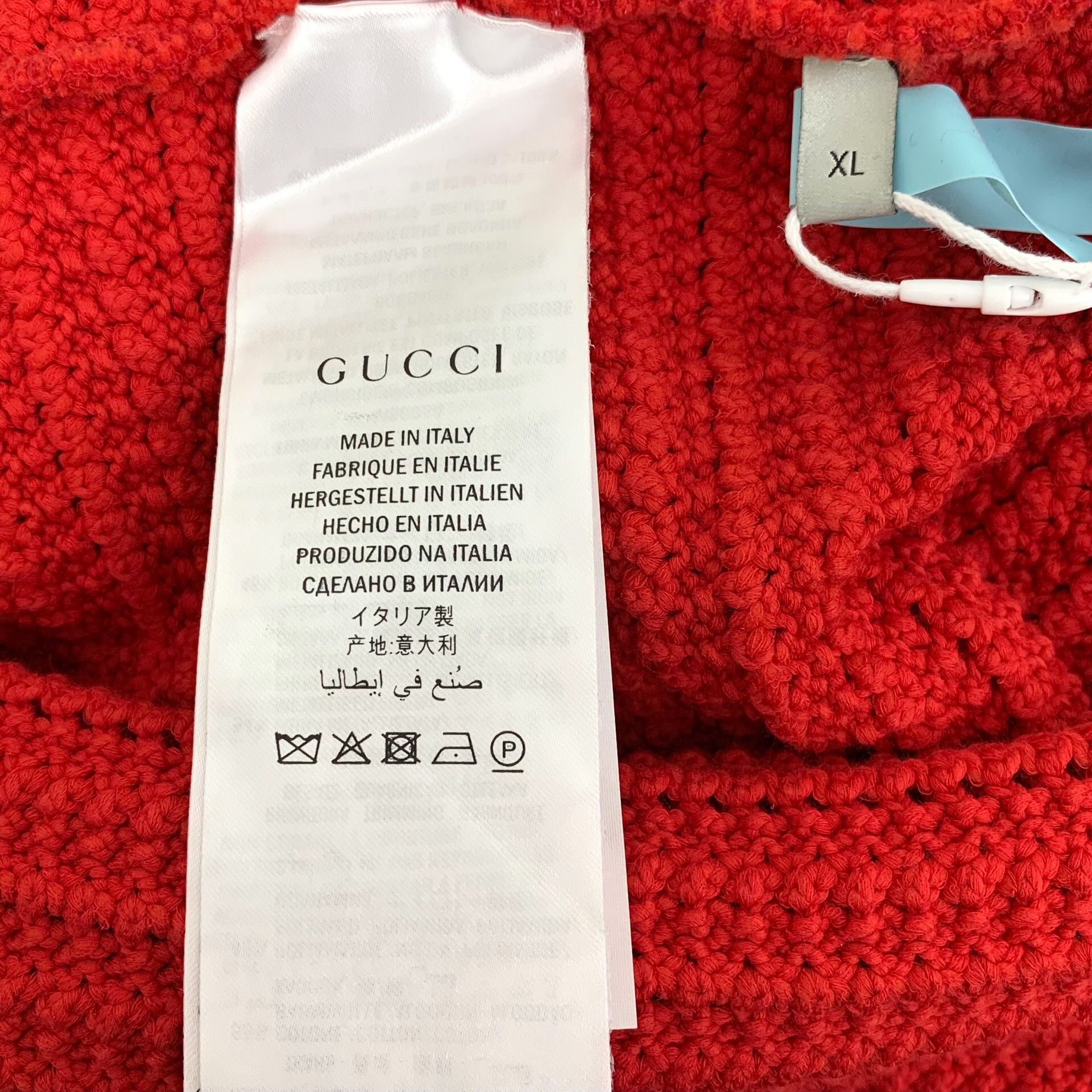 Gucci Gucci Red Striped Trim Badge Embroidery Dress Size XL / US 12-14 / IT 48-50 - 6 Thumbnail