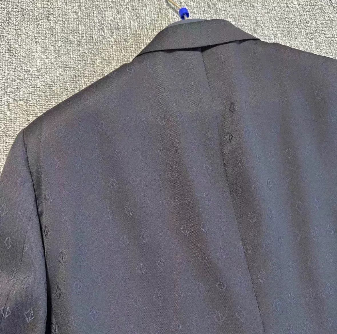 Dior Dior Wool Suit with All-Over Logo Size US L / EU 52-54 / 3 - 6 Thumbnail