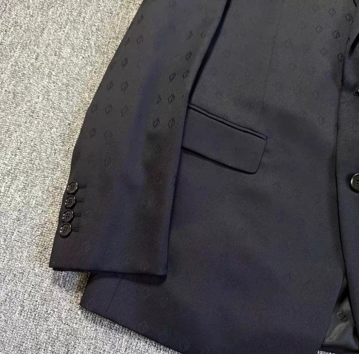 Dior Dior Wool Suit Jacket with Subtle Logo Size US L / EU 52-54 / 3 - 2 Thumbnail