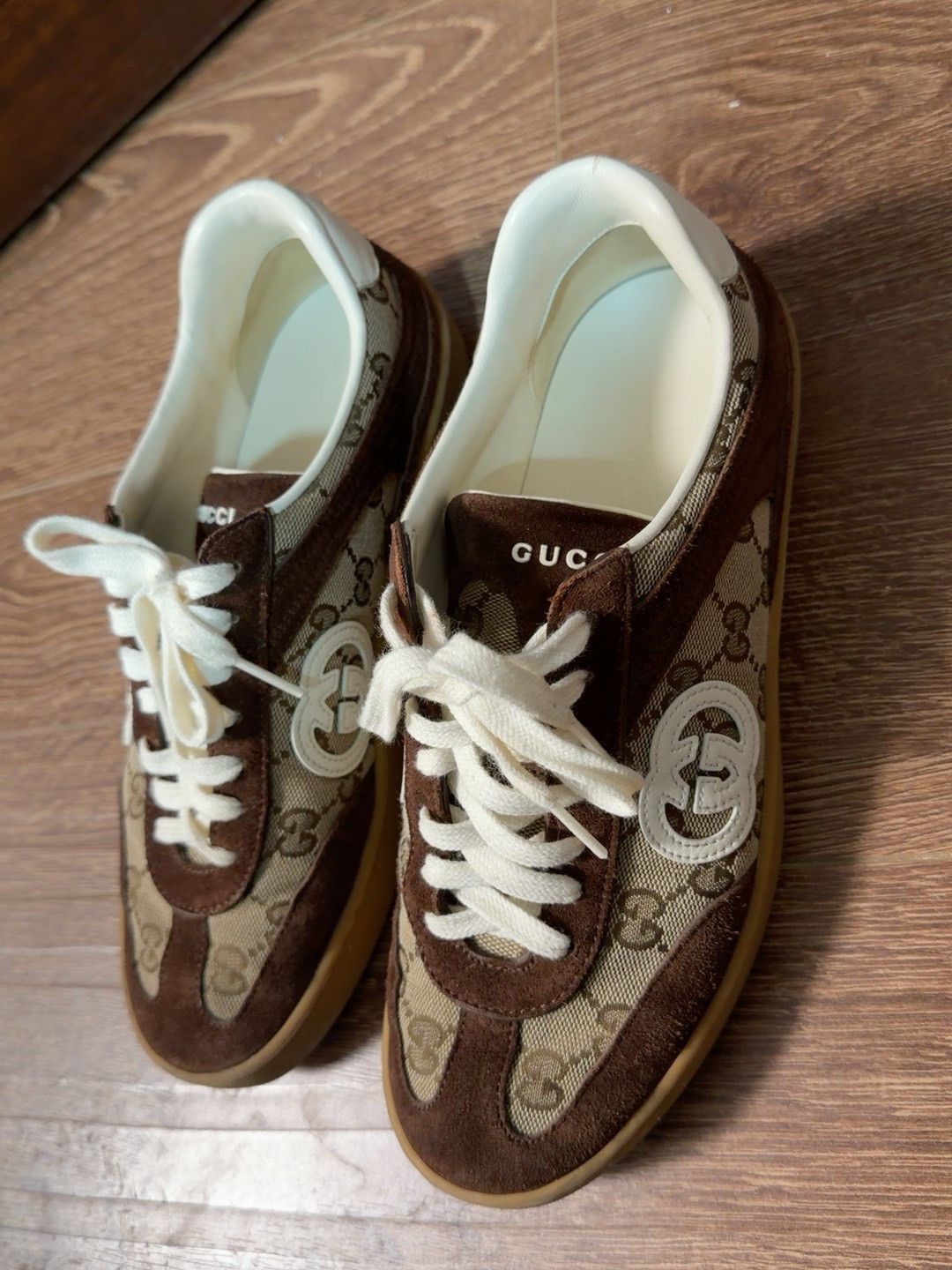 Gucci Gucci Low-Top GG Pattern Sneakers Size US 7 / EU 40 - 2 Thumbnail