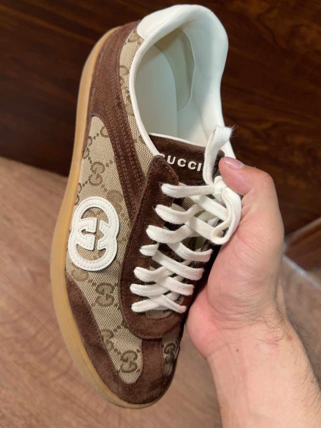 Gucci Gucci Low-Top GG Pattern Sneakers Size US 7 / EU 40 - 6 Thumbnail