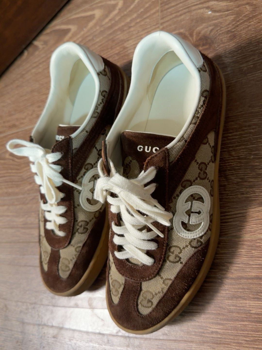 Gucci Gucci Low-Top GG Pattern Sneakers Size US 7 / EU 40 - 3 Thumbnail