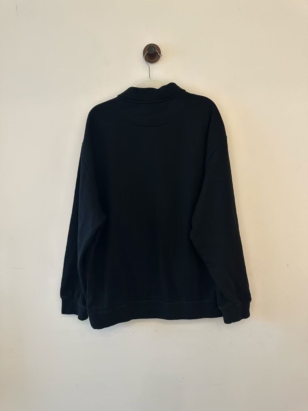 Prada Prada Black Logo Sweatshirt Size US XL / EU 56 / 4 - 2 Thumbnail
