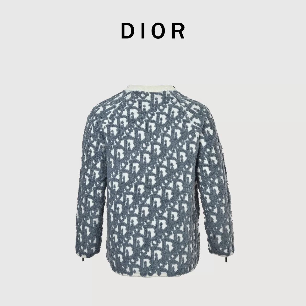 Dior Dior SS24 Logo White Crewneck Sweater Size US M / EU 48-50 / 2 - 4 Thumbnail