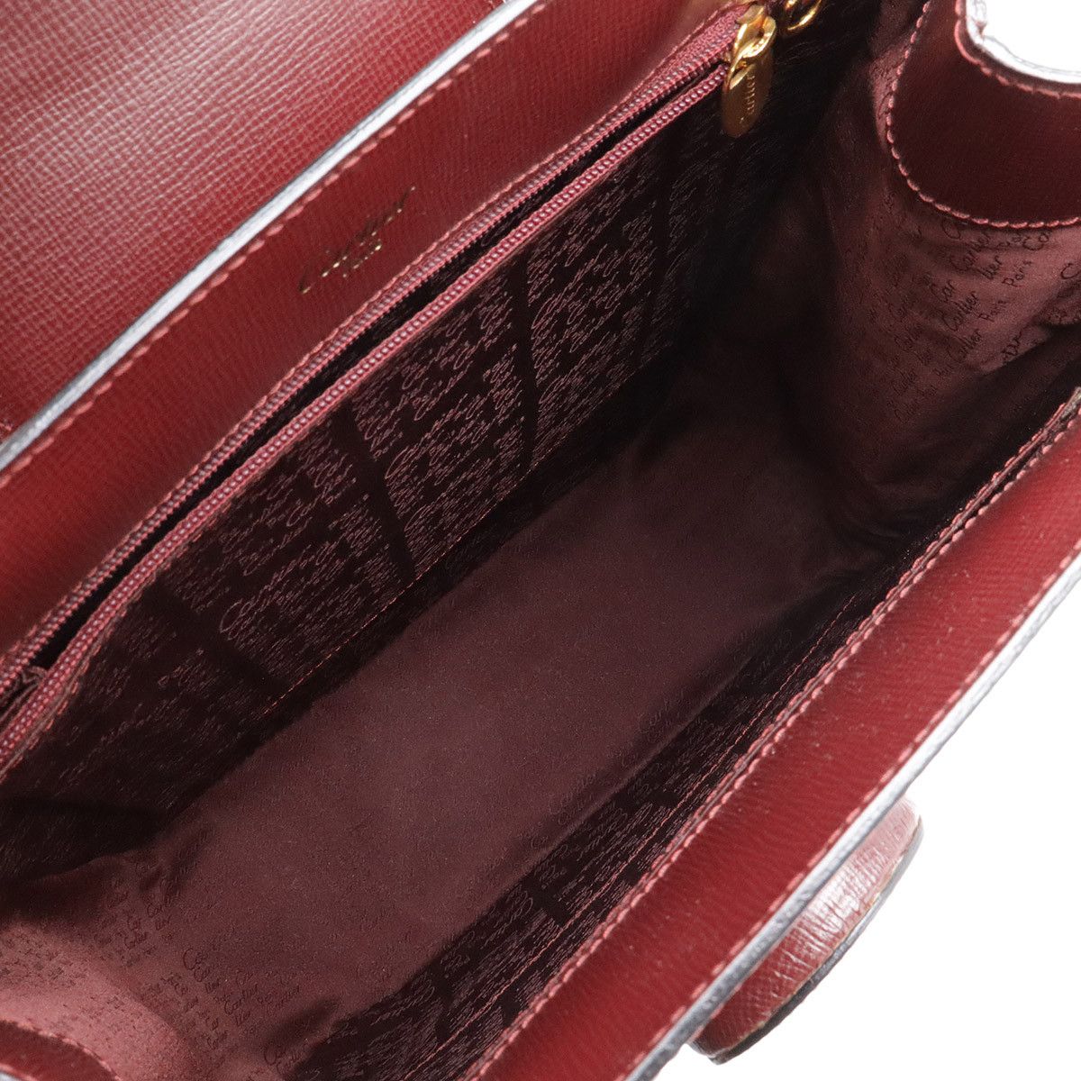 Cartier Cartier Cartier Must de Cartier Leather Tote Bag Leather Shoulder Bag L1000232 DUTY FREE for USA Size ONE SIZE - 5 Thumbnail