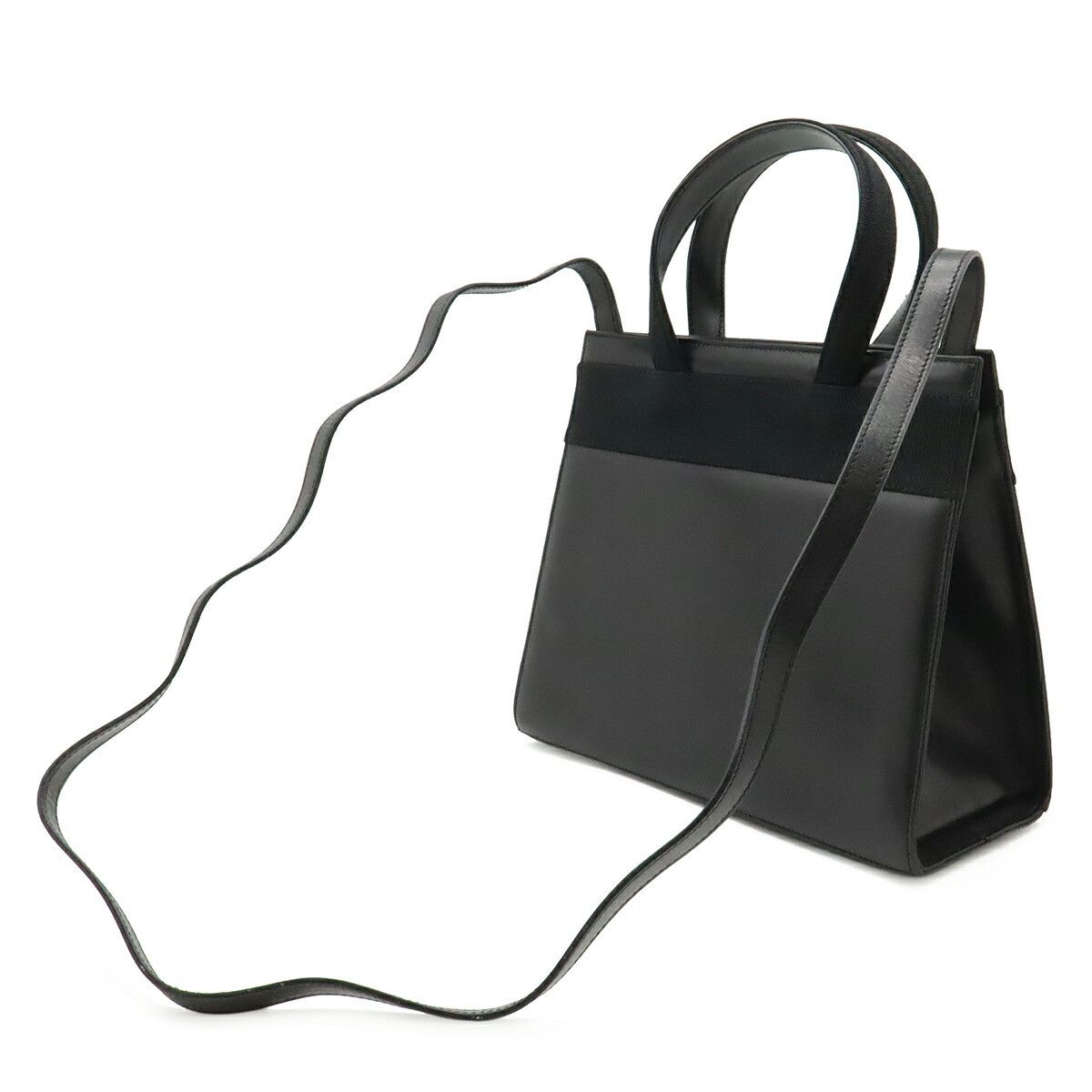 Salvatore Ferragamo Salvatore Ferragamo Salvatore Ferragamo Vara Leather 2way Handbag Leather Shoulder Bag DUTY FREE for USA Size ONE SIZE - 2 Thumbnail