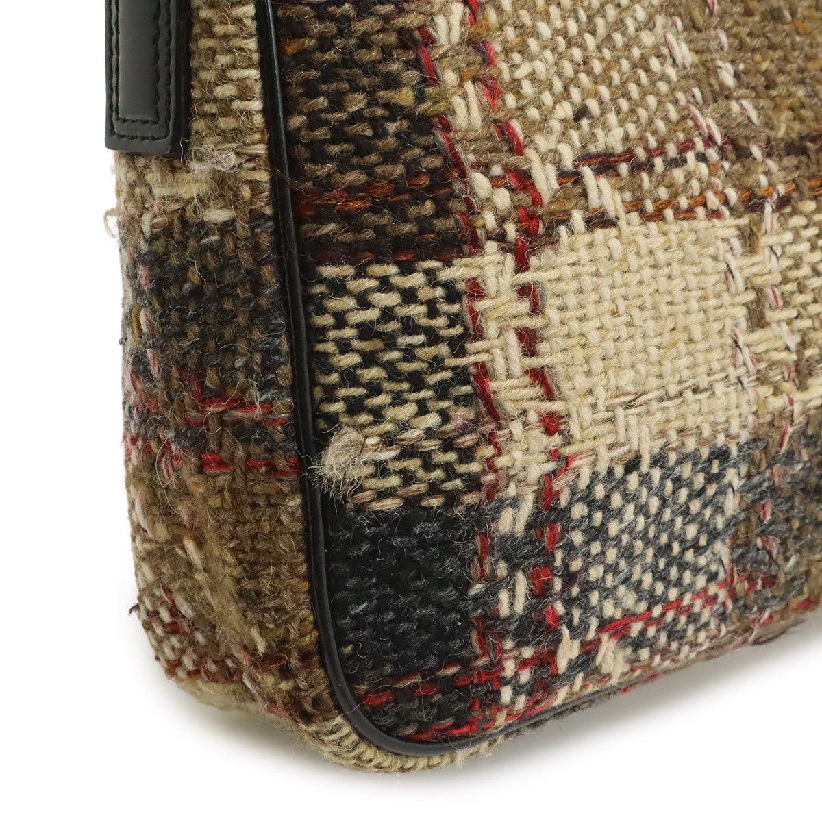 Burberry Burberry Burberry Wool Patent Leather Suede Shoulder Bag Textile Shoulder Bag DUTY FREE for USA Size ONE SIZE - 9 Thumbnail