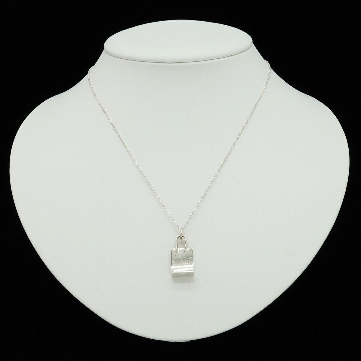 Tiffany & Co. Tiffany & Co. Tiffany & Co. 925 Silver Shopping Bag Necklace Precious Metal Necklace DUTY FREE for USA Size ONE SIZE - 7 Thumbnail