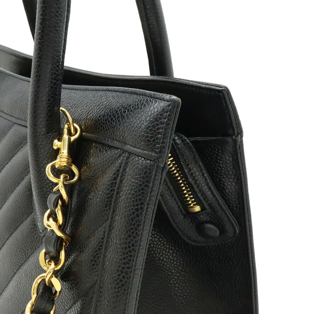 Chanel Chanel Chanel Chevron Leather 2way Bag Leather Shoulder Bag DUTY FREE for USA Size ONE SIZE - 8 Thumbnail