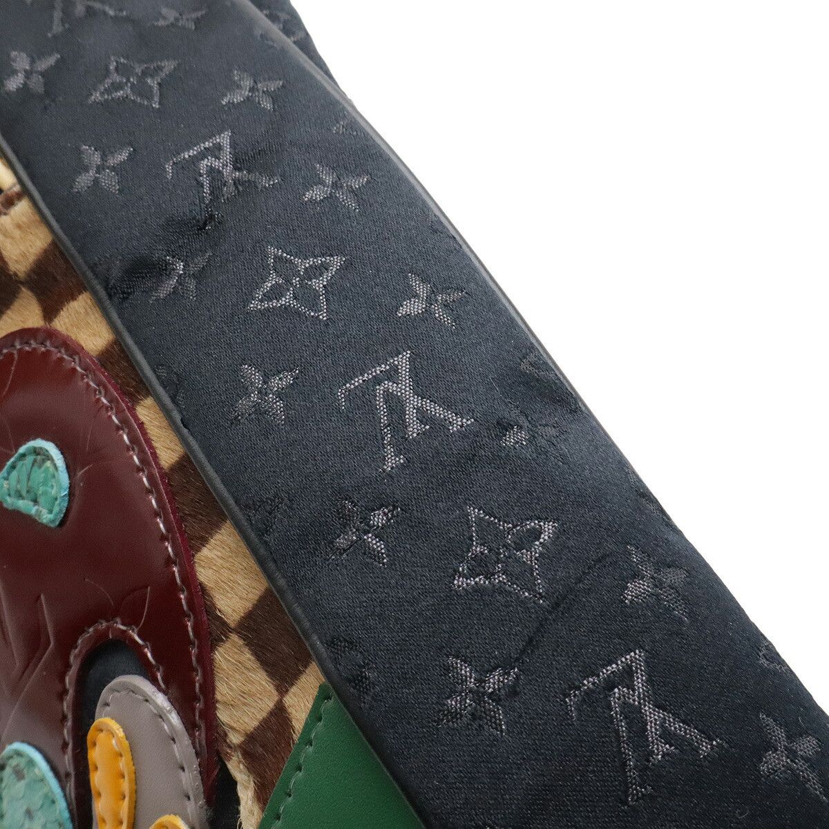 Louis Vuitton Louis Vuitton Louis Vuitton Monogram Satin Conte de Fees Shoulder Bag Textile Shoulder Bag M92276 DUTY FREE for USA Size ONE SIZE - 5 Thumbnail