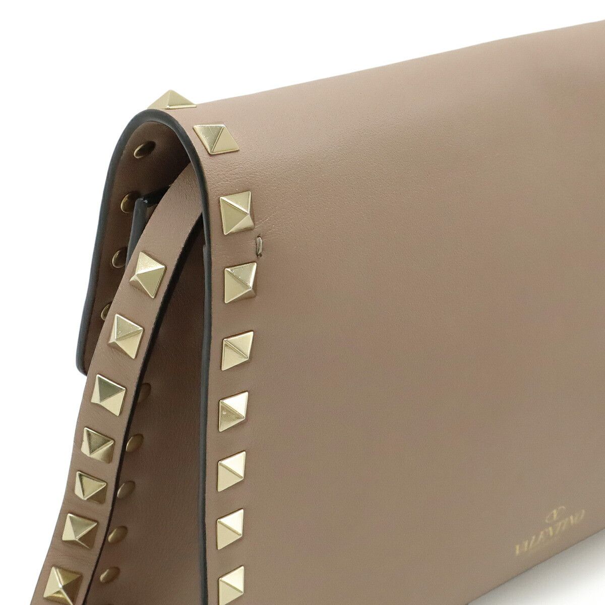 Valentino Valentino Valentino Garavani Leather 2way Shoulder Bag Leather Shoulder Bag DUTY FREE for USA Size ONE SIZE - 4 Thumbnail