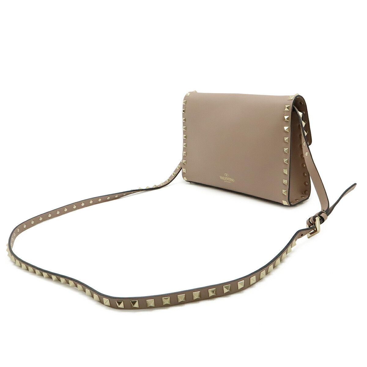 Valentino Valentino Valentino Garavani Leather 2way Shoulder Bag Leather Shoulder Bag DUTY FREE for USA Size ONE SIZE - 2 Thumbnail