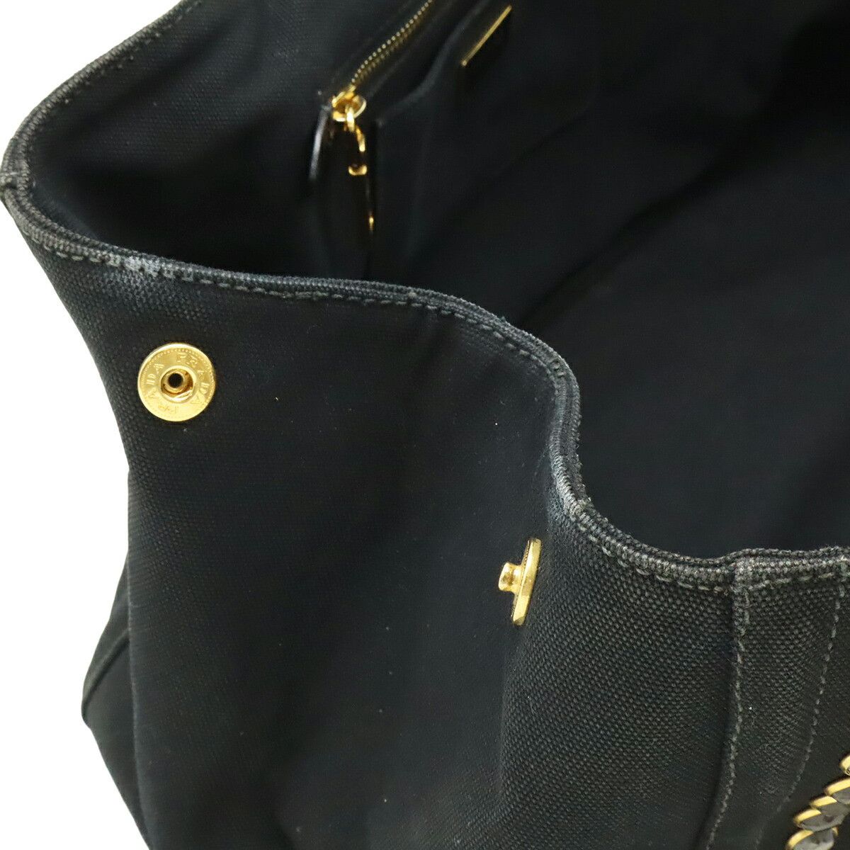 Prada Prada Prada Canapa Tote Bag Textile Tote Bag B1872O DUTY FREE for USA Size ONE SIZE - 5 Thumbnail