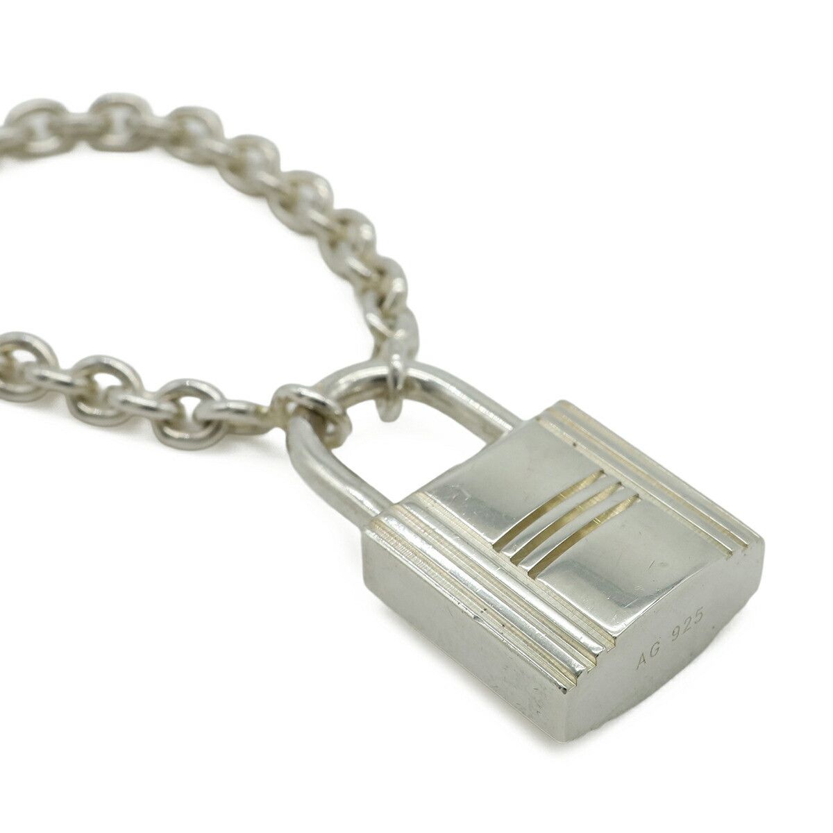 Hermes Hermes Hermes Ag925 Chain Bag Charm Precious Metal Charm DUTY FREE for USA Size ONE SIZE - 3 Thumbnail