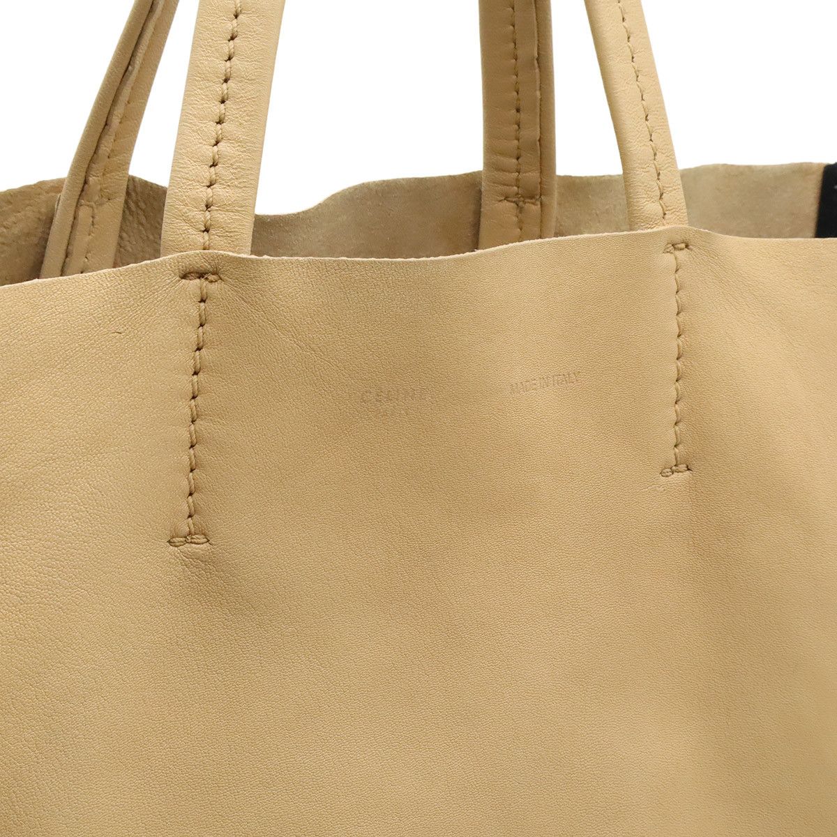 Celine Celine Celine Horizontal Cabas Leather Tote Bag Leather Tote Bag DUTY FREE for USA Size ONE SIZE - 9 Thumbnail