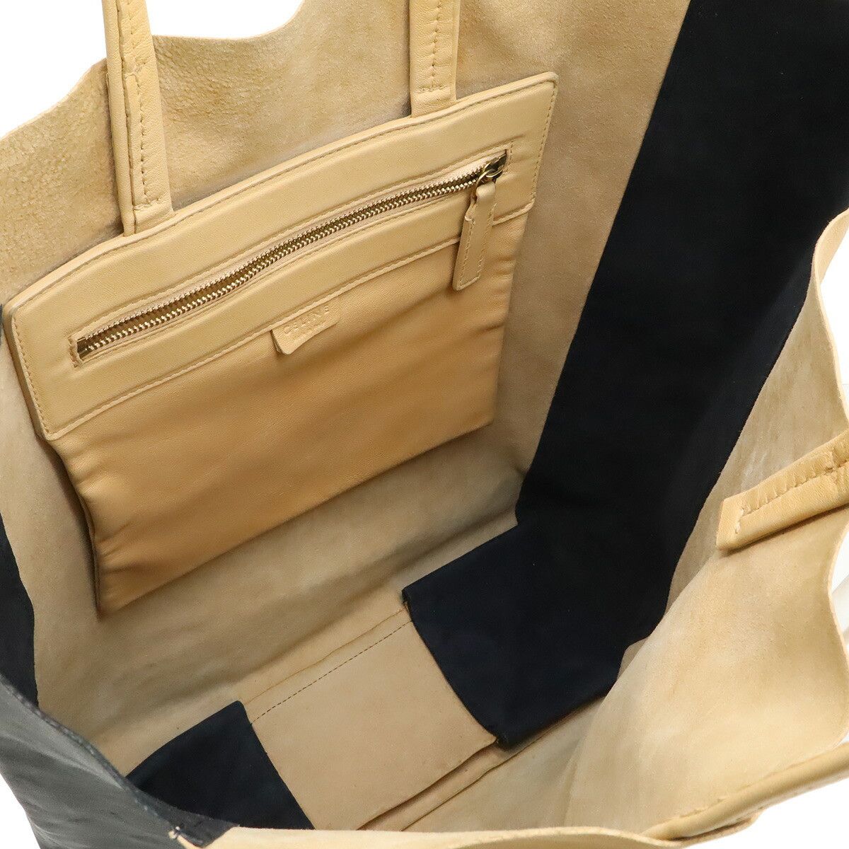 Celine Celine Celine Horizontal Cabas Leather Tote Bag Leather Tote Bag DUTY FREE for USA Size ONE SIZE - 5 Thumbnail