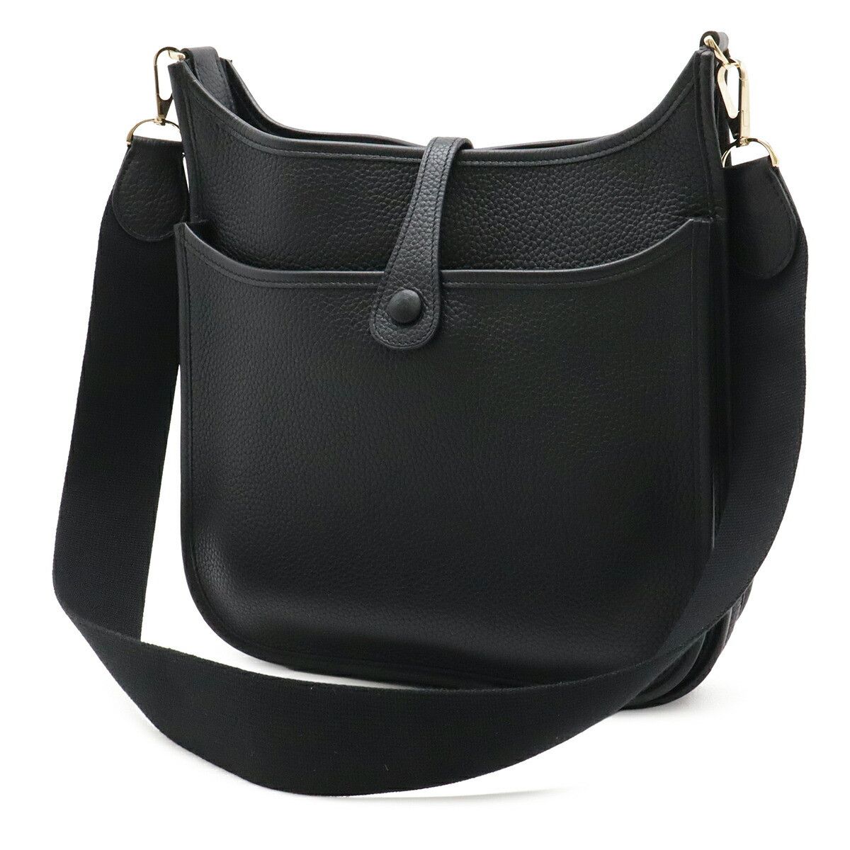 Hermes Hermes Hermes Evelyne II PM Calfskin Shoulder Bag Leather Shoulder Bag I DUTY FREE for USA Size ONE SIZE - 2 Thumbnail