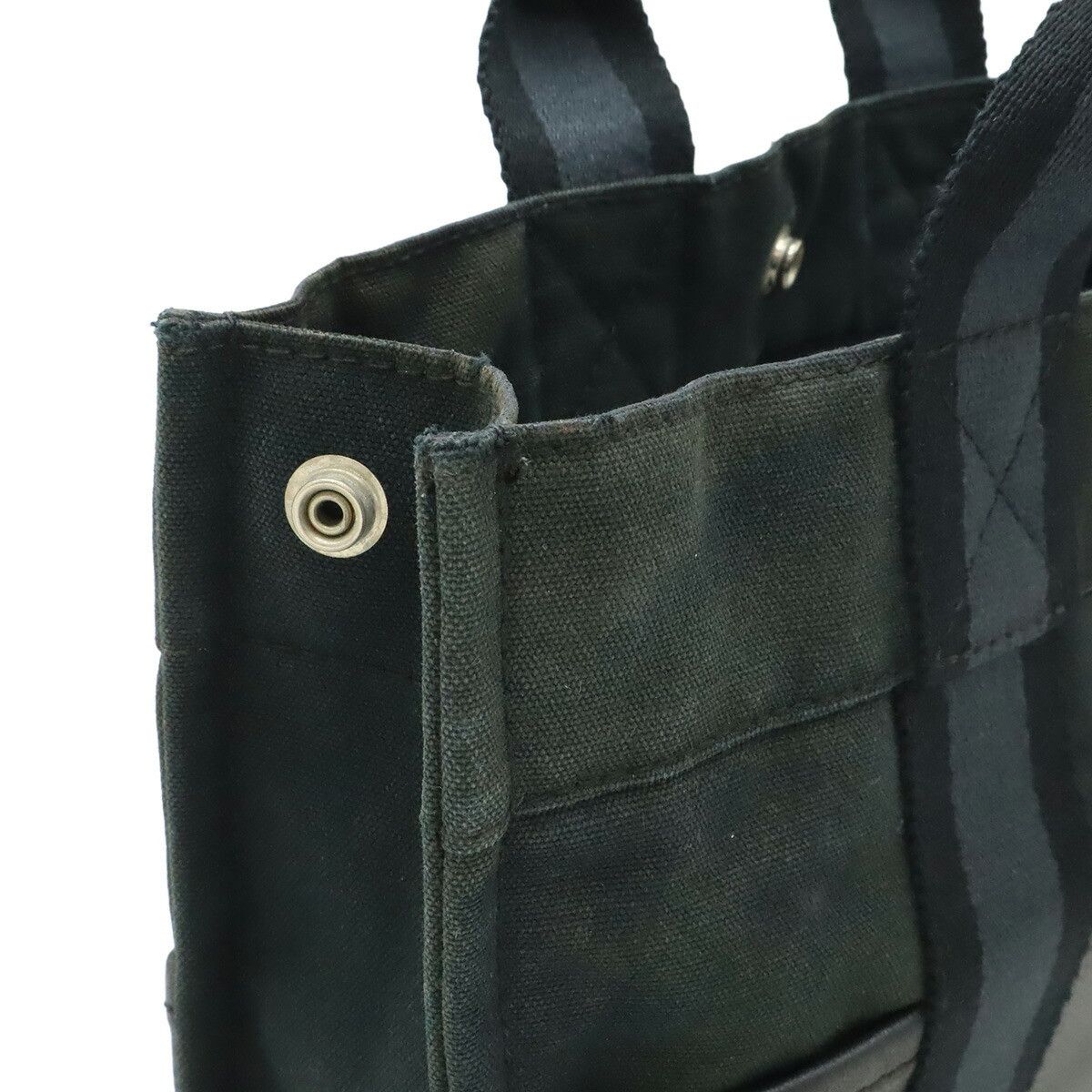 Hermes Hermes Hermes Herbag PM Canvas Leather Tote Bag Textile Tote Bag DUTY FREE for USA Size ONE SIZE - 5 Thumbnail