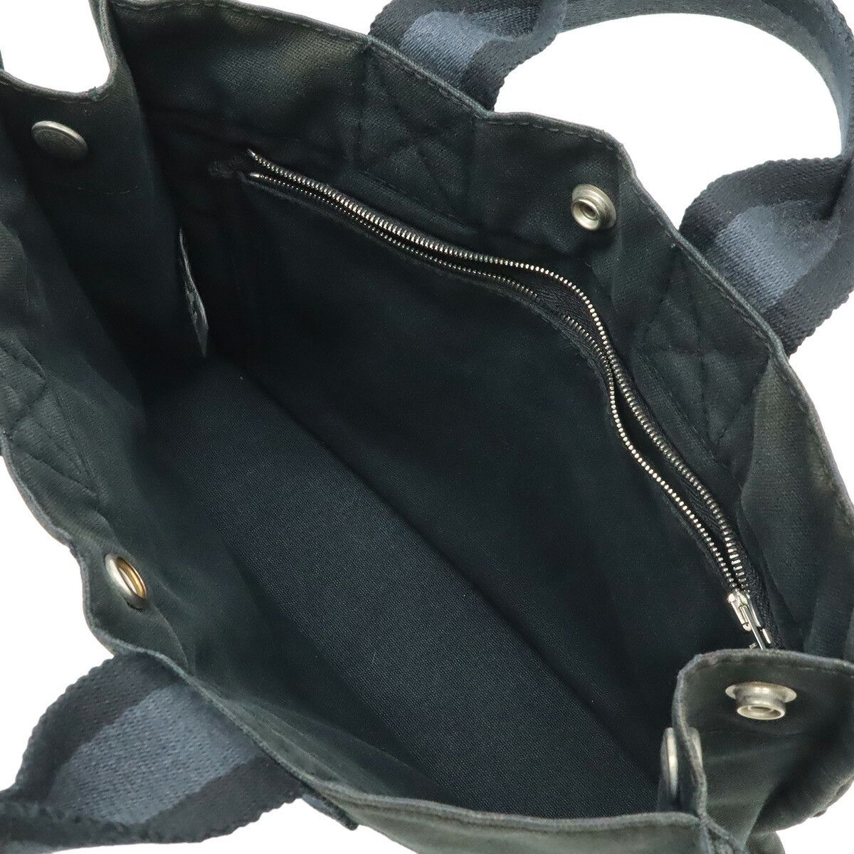 Hermes Hermes Hermes Herbag PM Canvas Leather Tote Bag Textile Tote Bag DUTY FREE for USA Size ONE SIZE - 6 Thumbnail