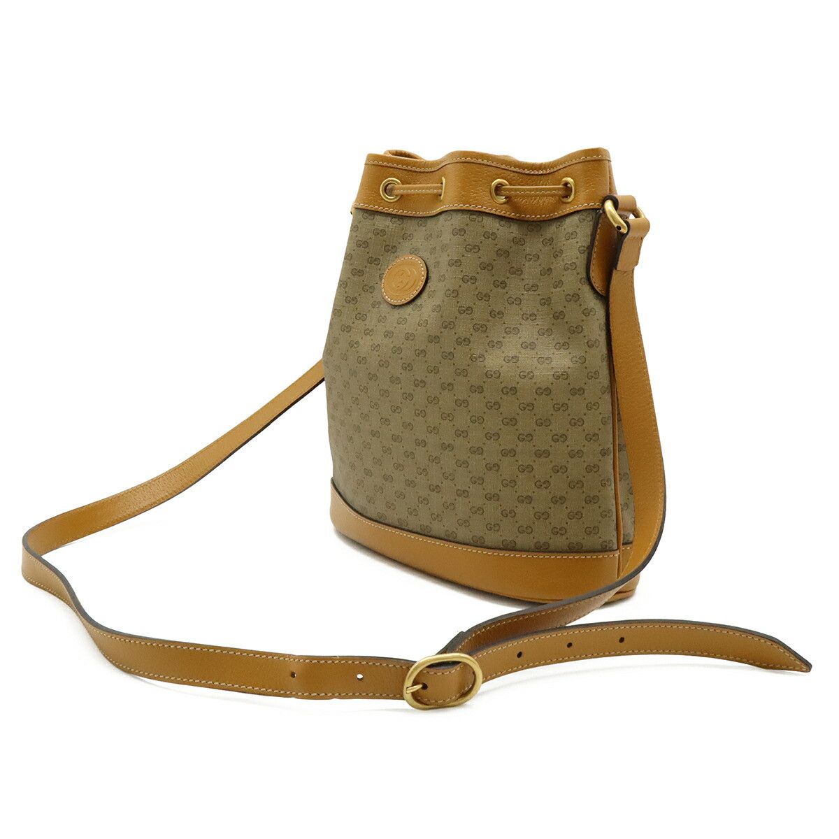 Gucci Gucci Gucci Micro GG Disney Collaboration Drawstring Bucket Bag Plastic / Synthetic Shoulder Bag 602691 DUTY FREE for USA Size ONE SIZE - 2 Thumbnail